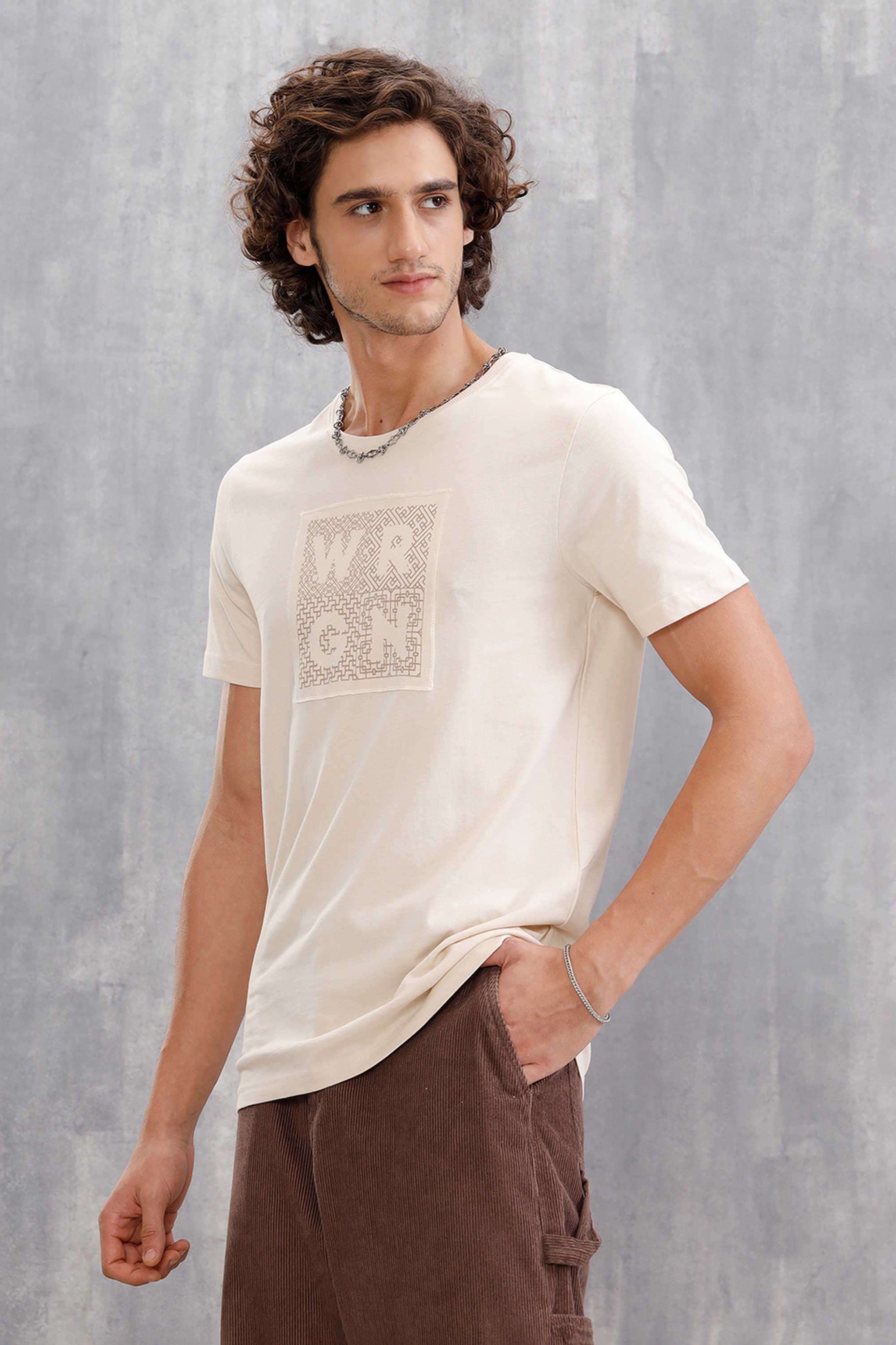 Solid-Cotton-Round-Neck-Men-s-T-Shirt