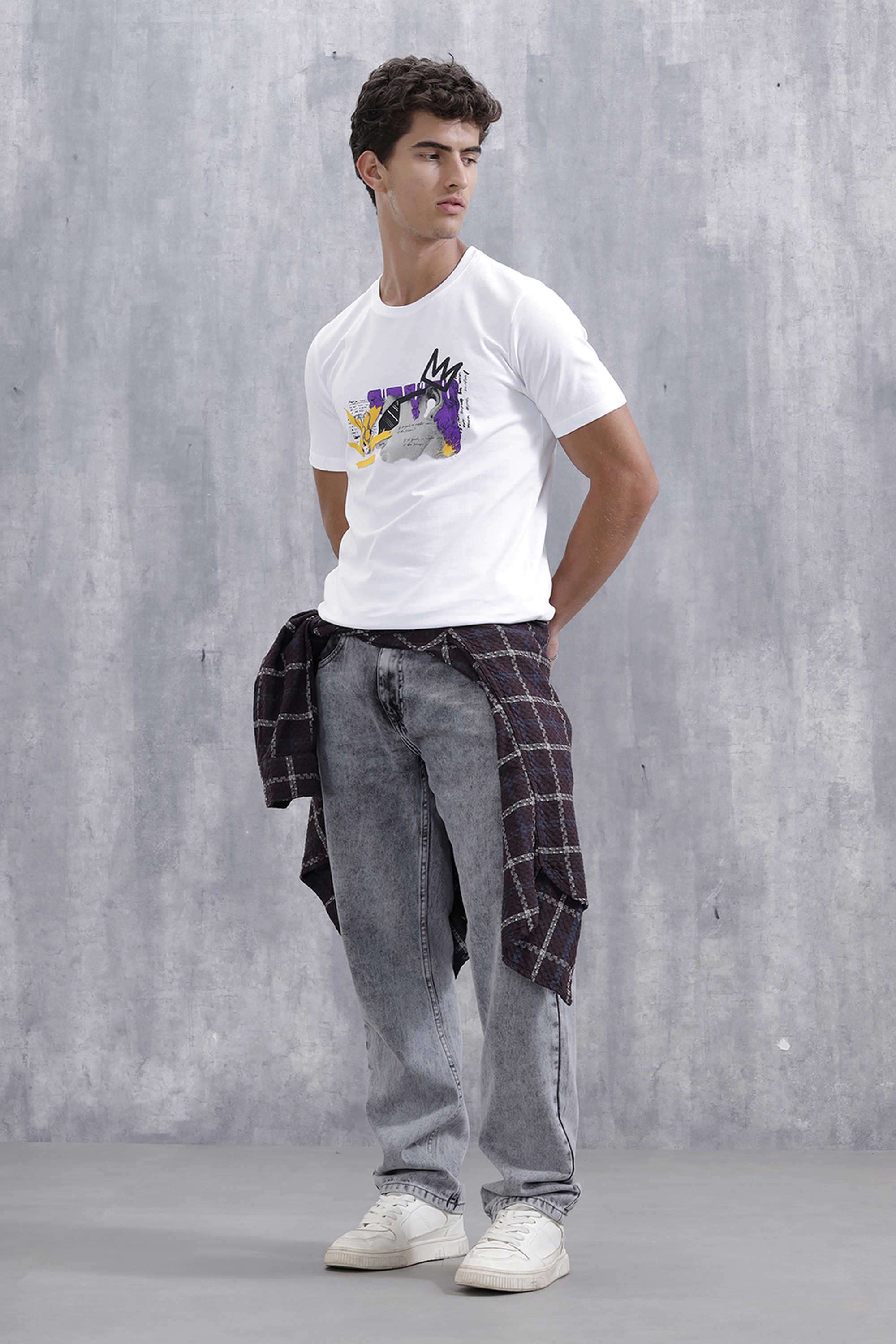 Solid-Cotton-Round-Neck-Men-s-T-Shirt