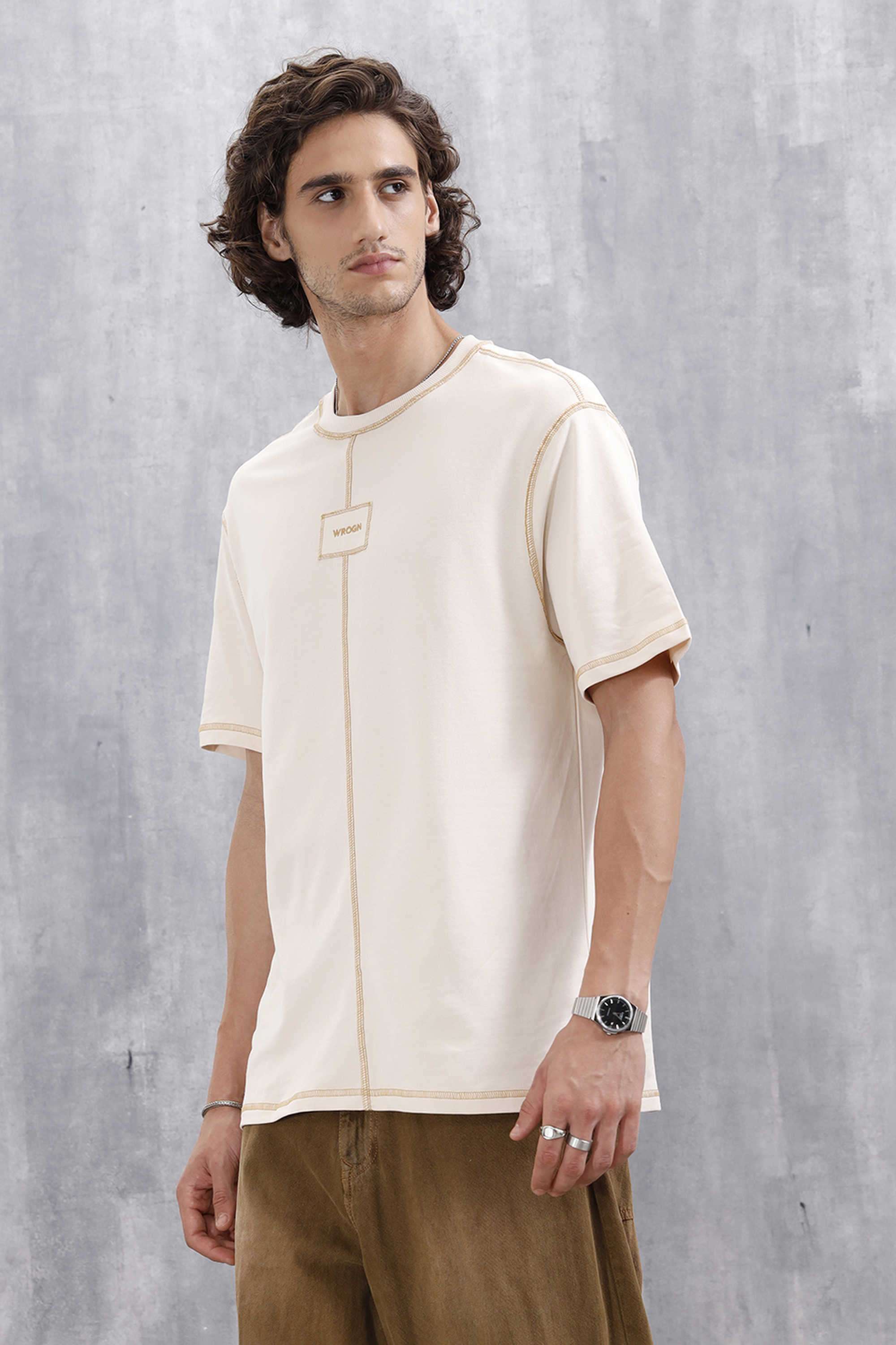 Solid-Cotton-Round-Neck-Men-s-T-Shirt