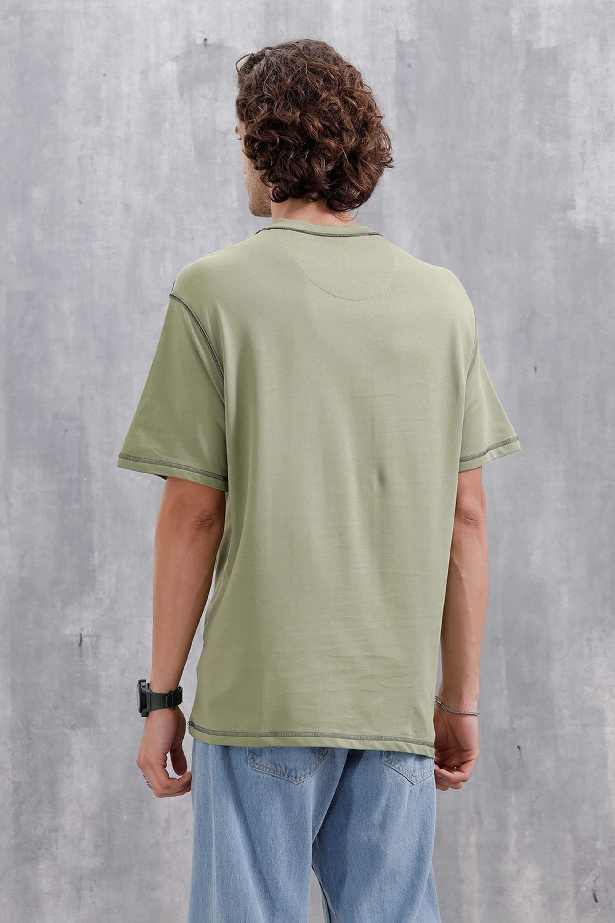 Solid-Cotton-Round-Neck-Men-s-T-Shirt