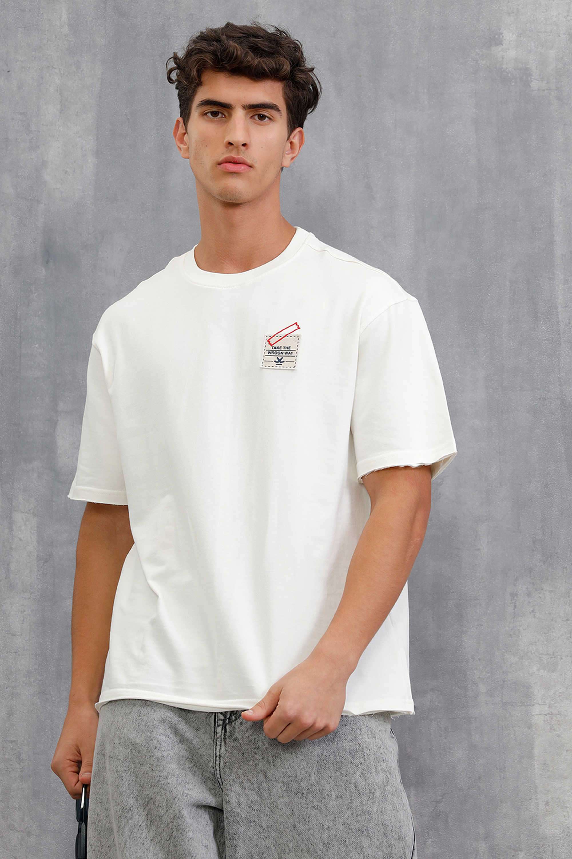 Solid-Cotton-Round-Neck-Men-s-T-Shirt