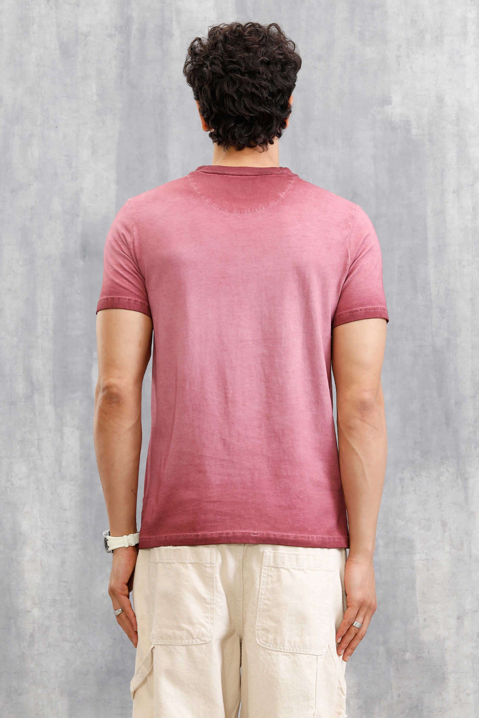 Solid-Cotton-Round-Neck-Men-s-T-Shirt