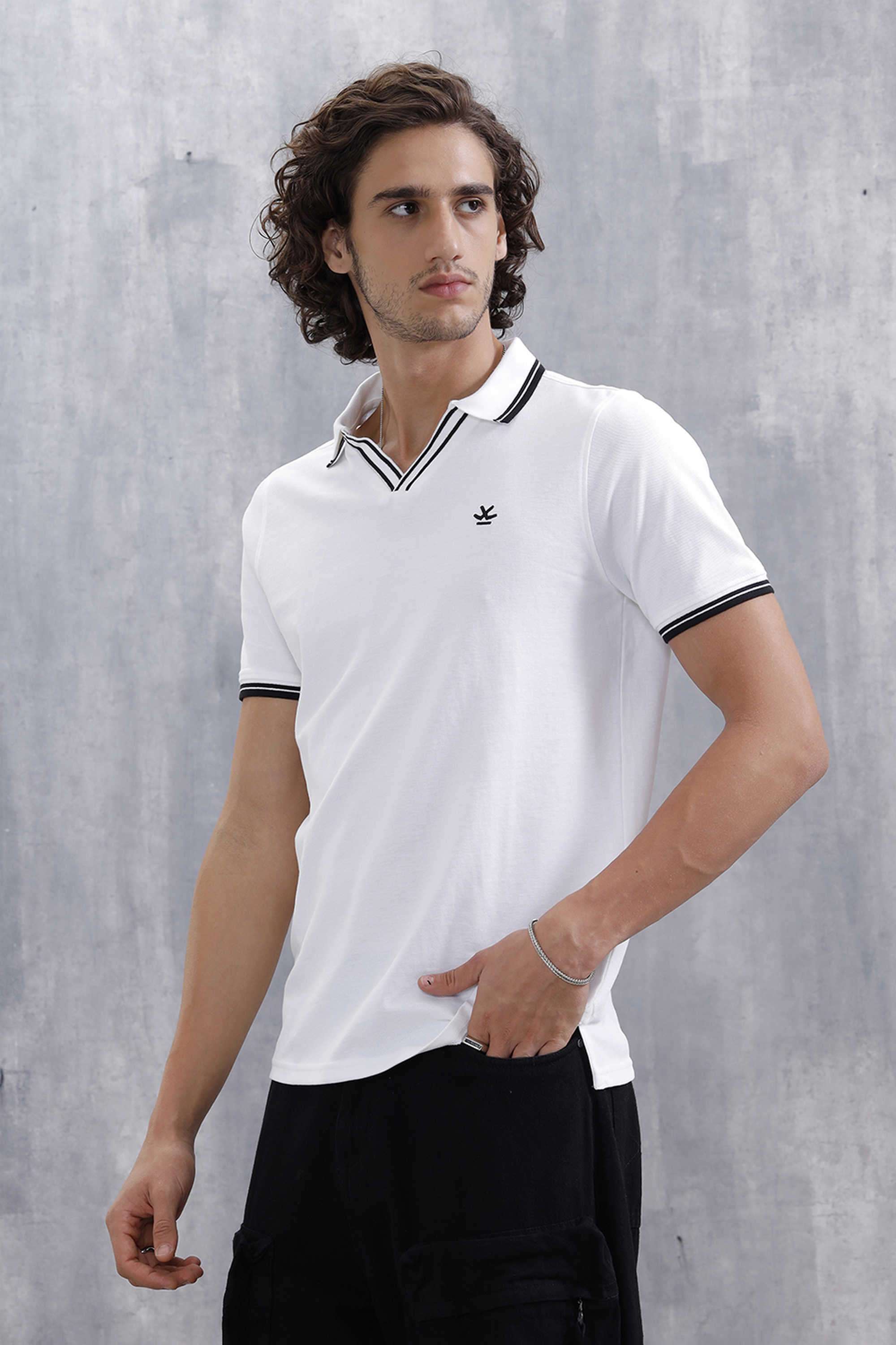 Solid-Cotton-Polo-Men-s-T-Shirt