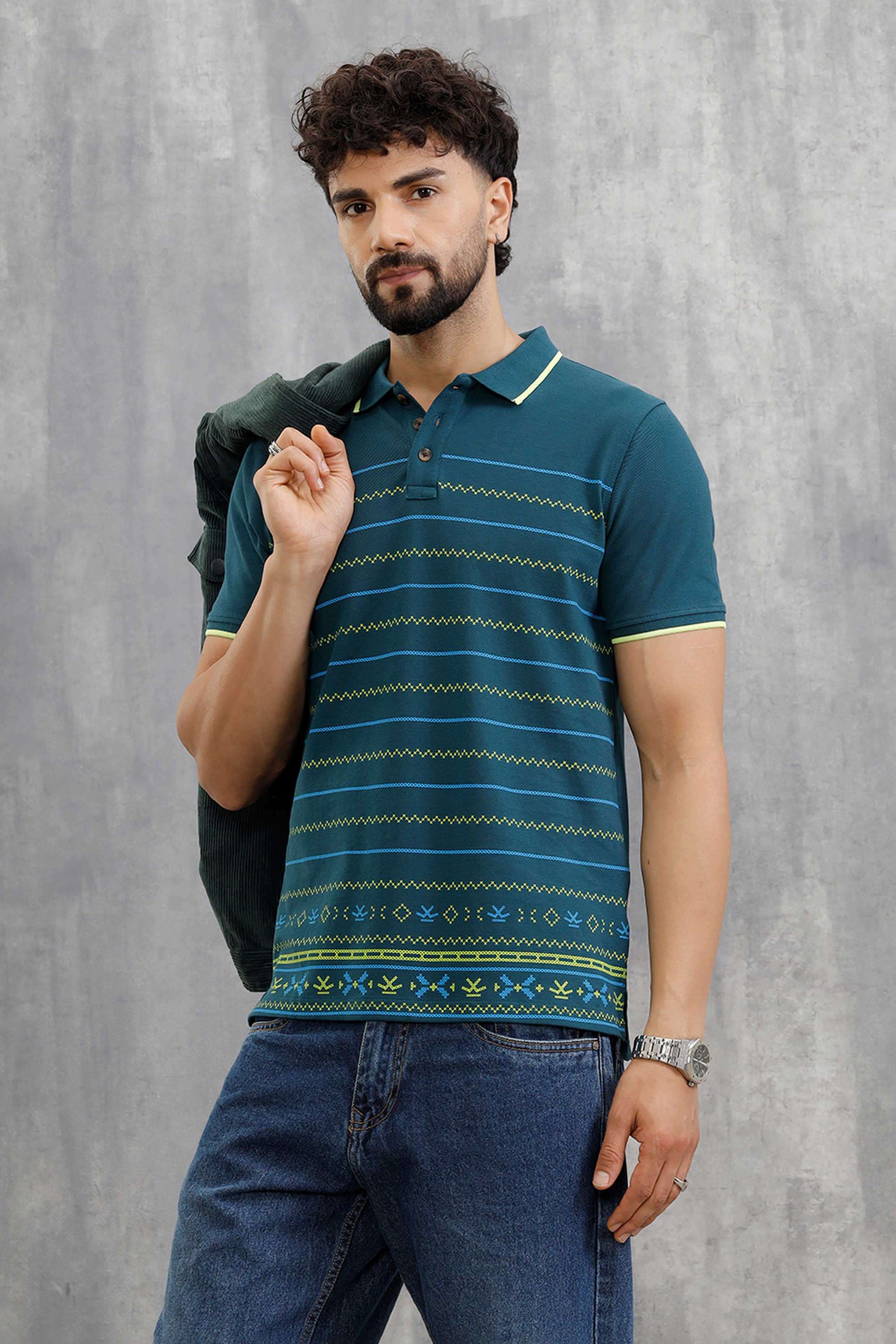 Solid-Cotton-Polo-Men-s-T-Shirt