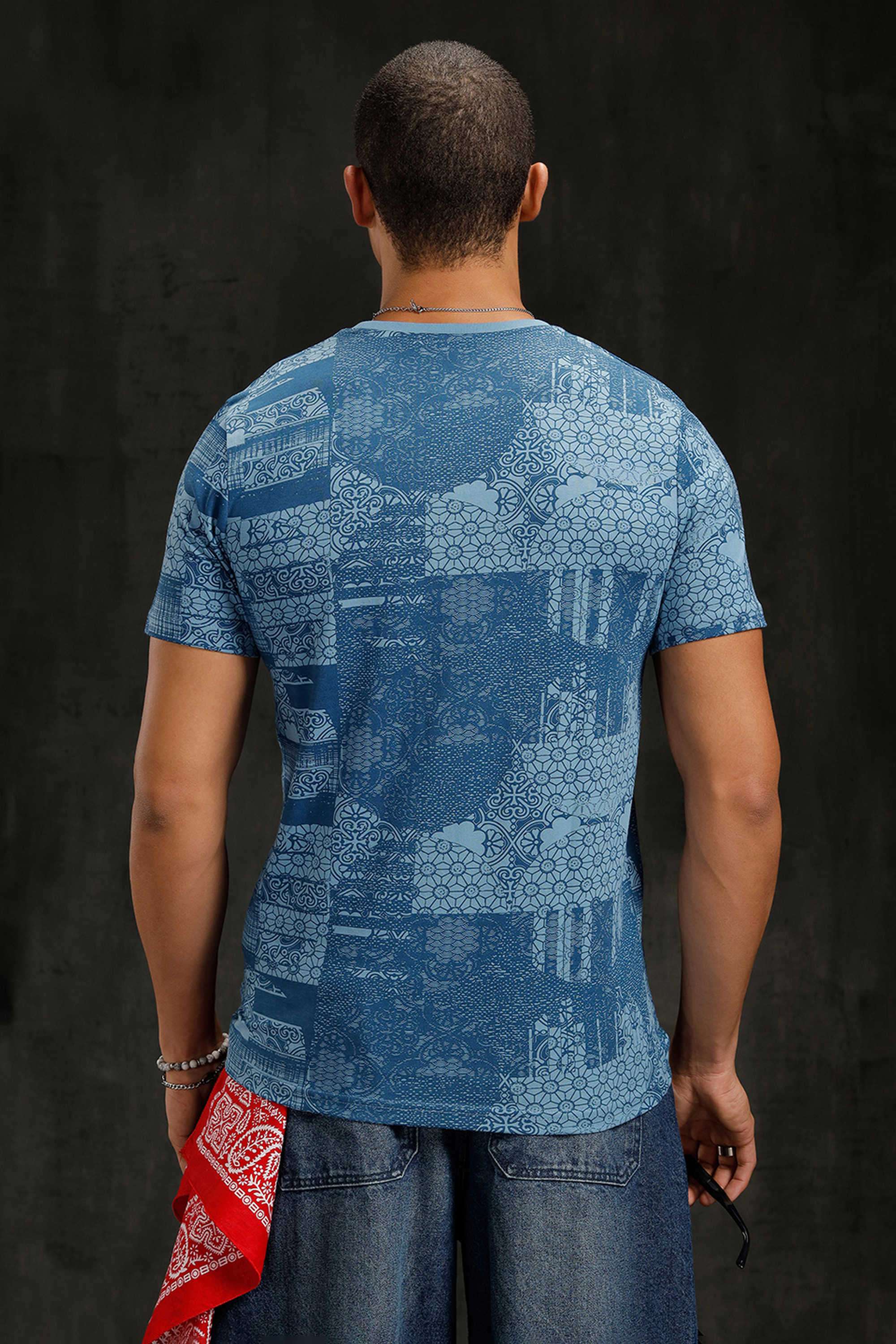 Solid-Cotton-Round-Neck-Men-s-T-Shirt