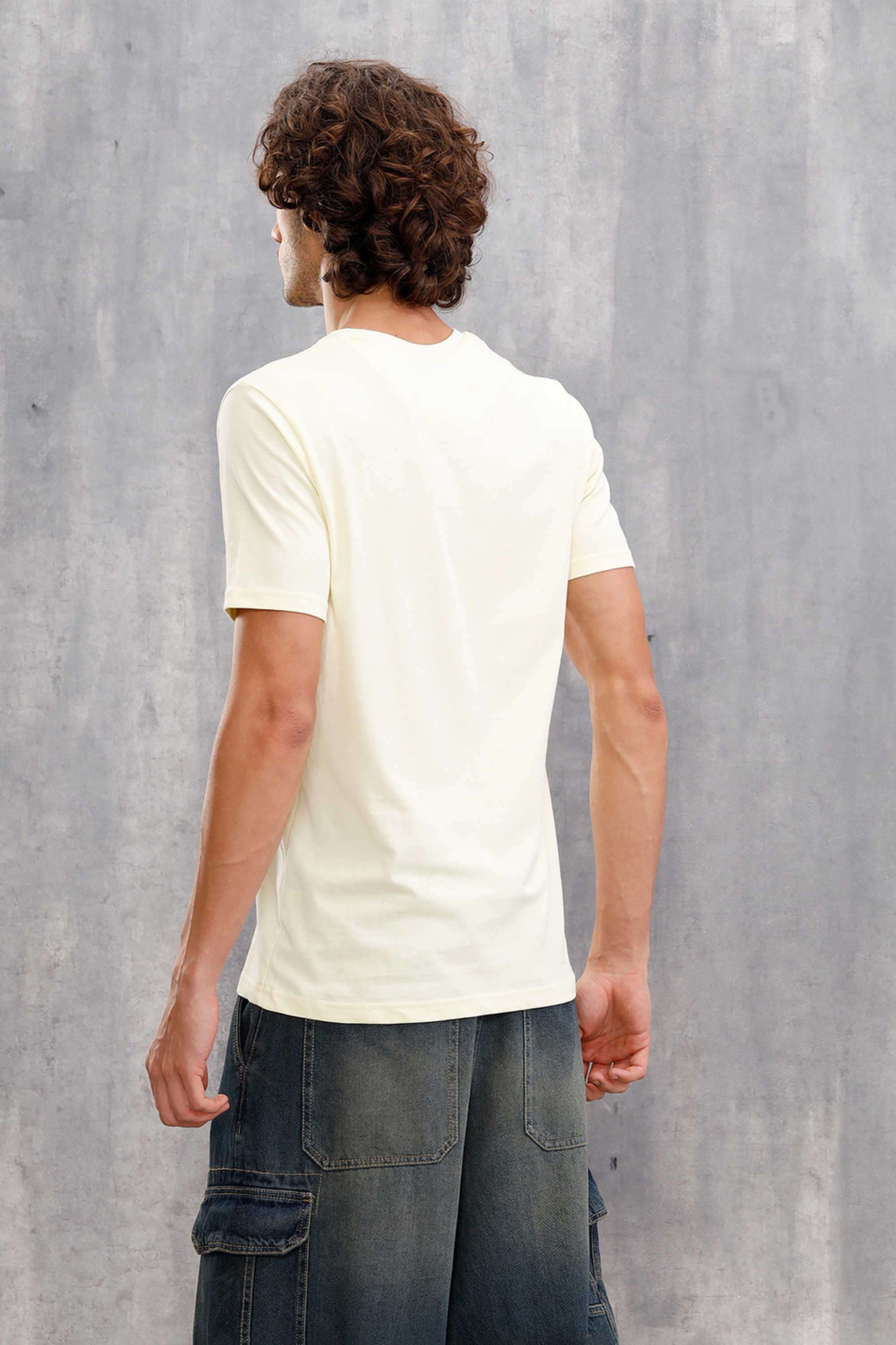 Solid-Cotton-Round-Neck-Men-s-T-Shirt