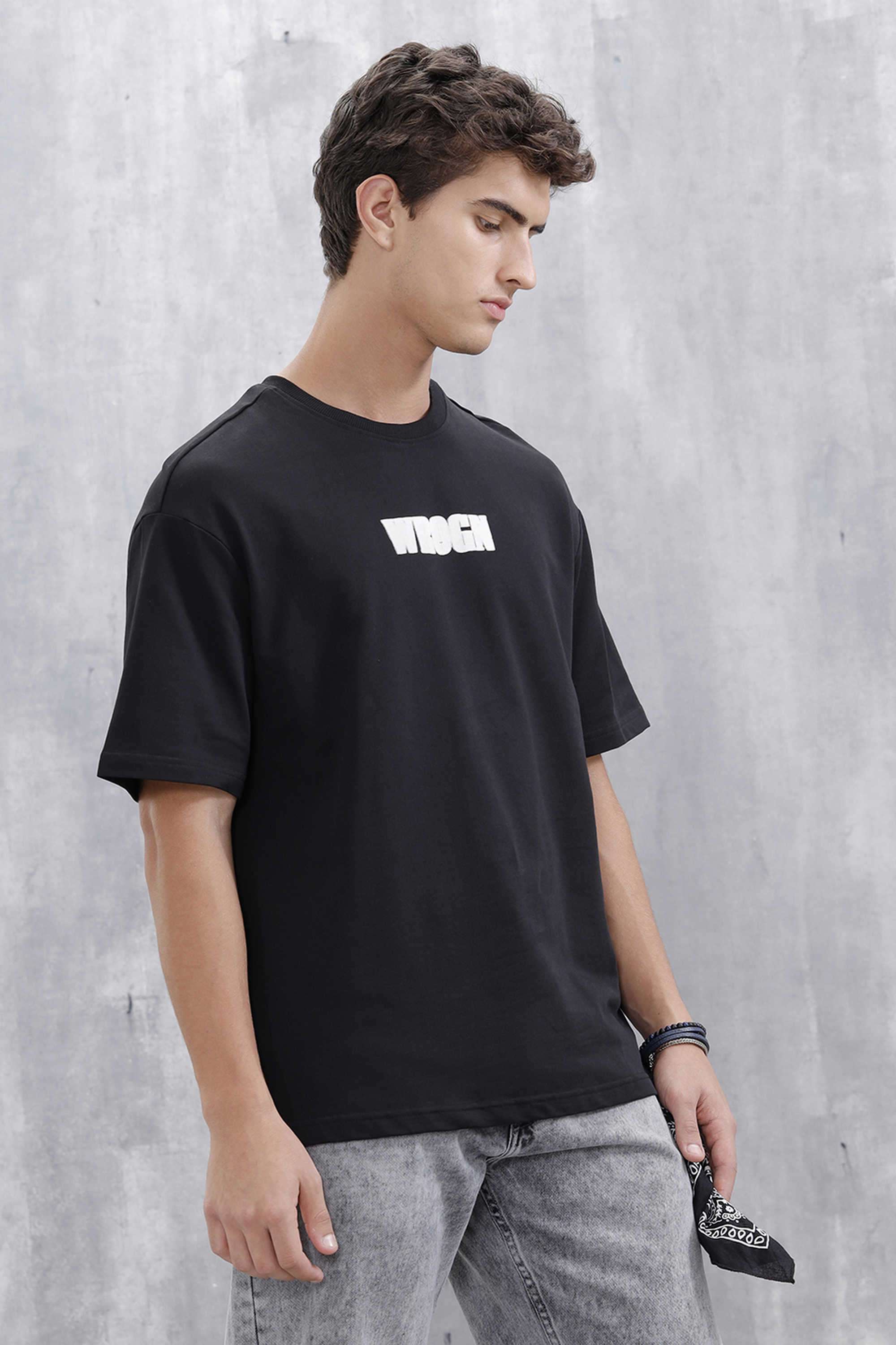 Solid-Cotton-Round-Neck-Men-s-T-Shirt