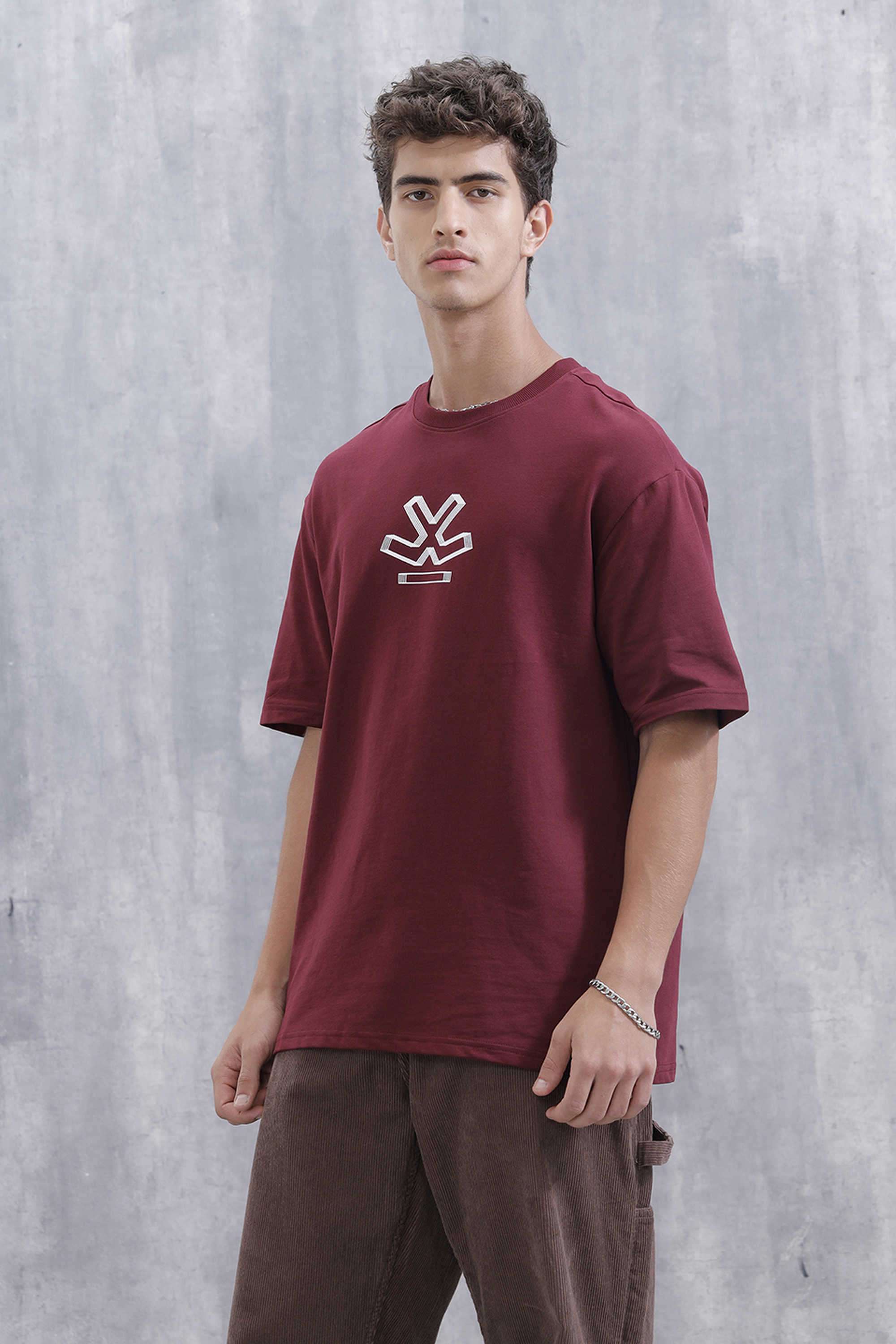 Solid-Cotton-Round-Neck-Men-s-T-Shirt