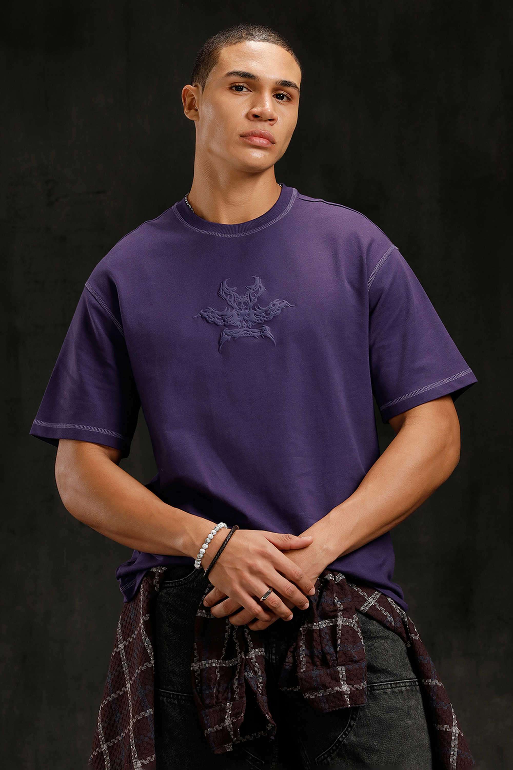 Solid-Cotton-Round-Neck-Men-s-T-Shirt