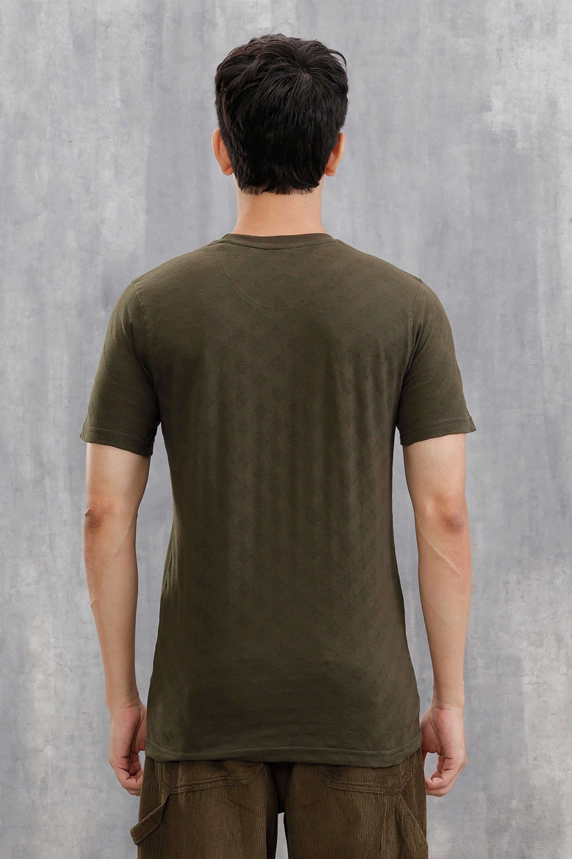 Solid-Cotton-Round-Neck-Men-s-T-Shirt