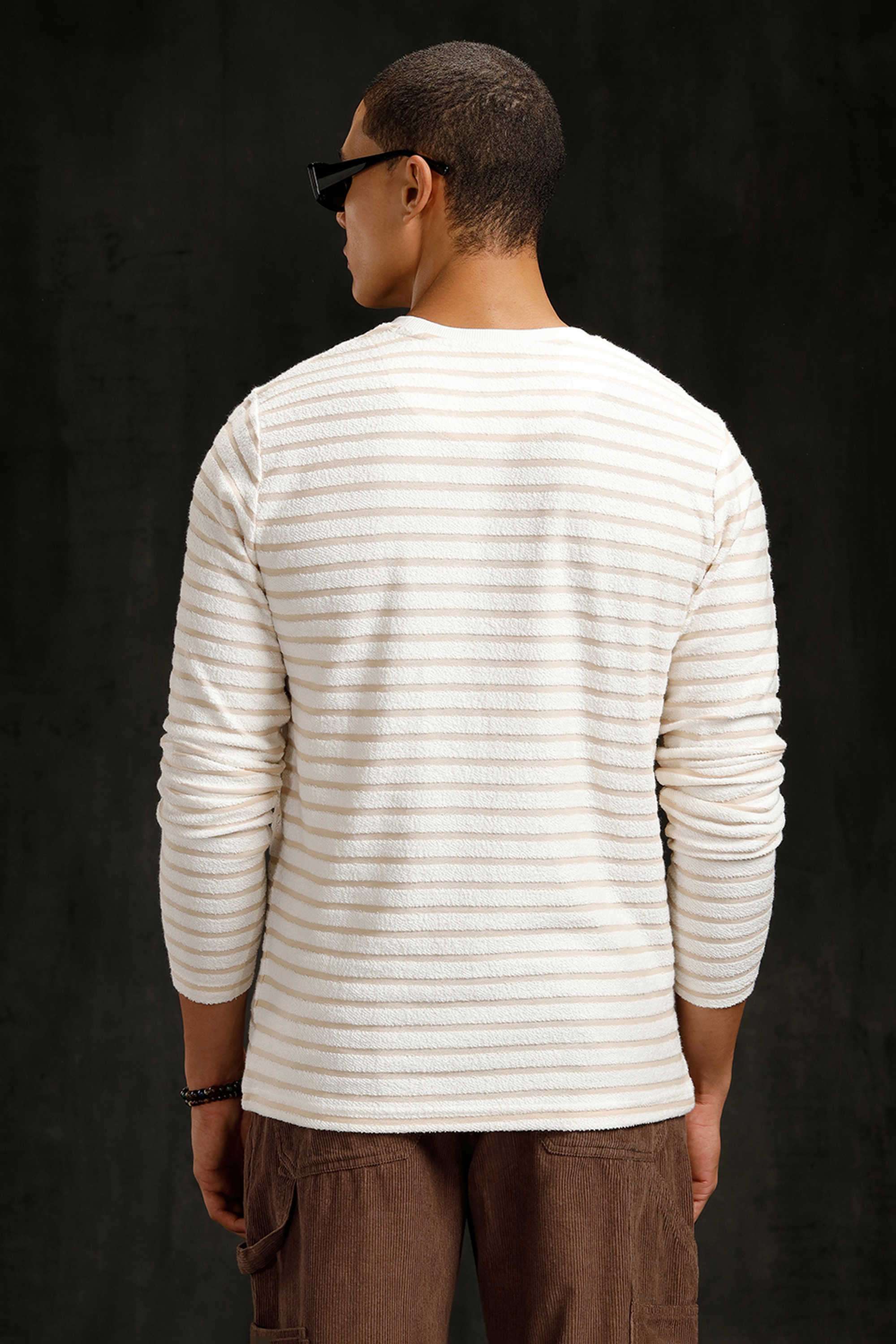 Textured-Cotton-Round-Neck-Men-s-T-Shirt