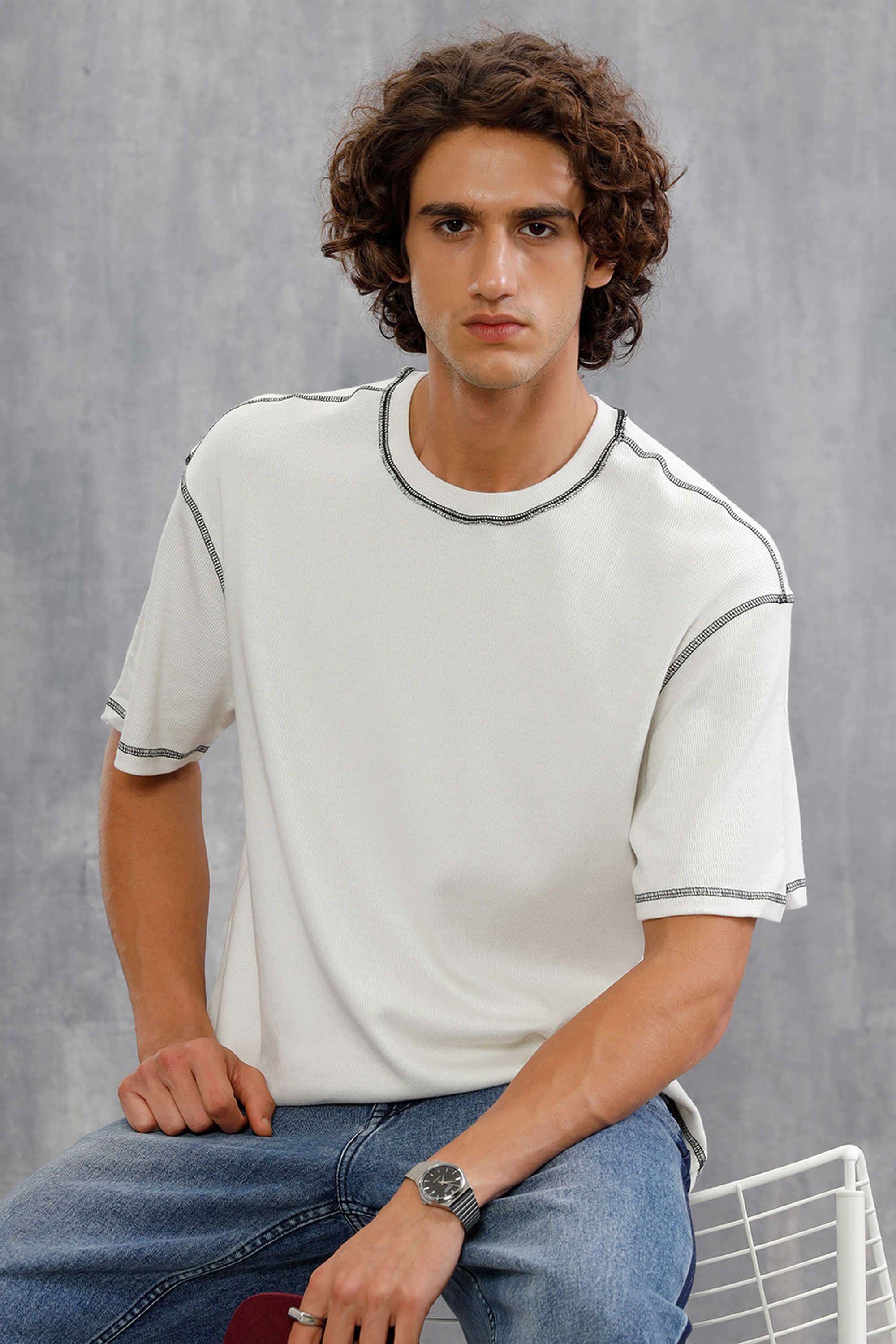 Solid-Cotton-Round-Neck-Men-s-T-Shirt