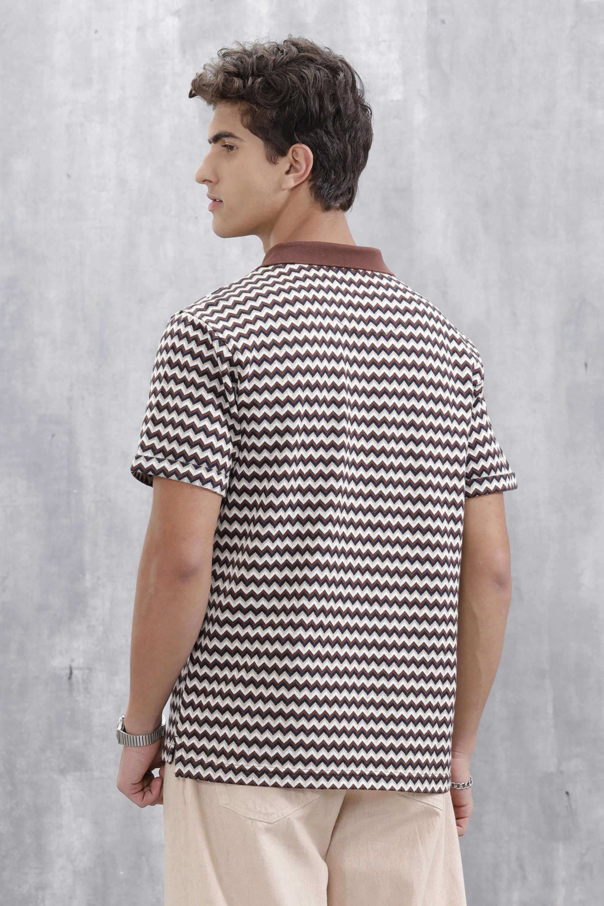 Textured-Cotton-Polo-Men-s-T-Shirt