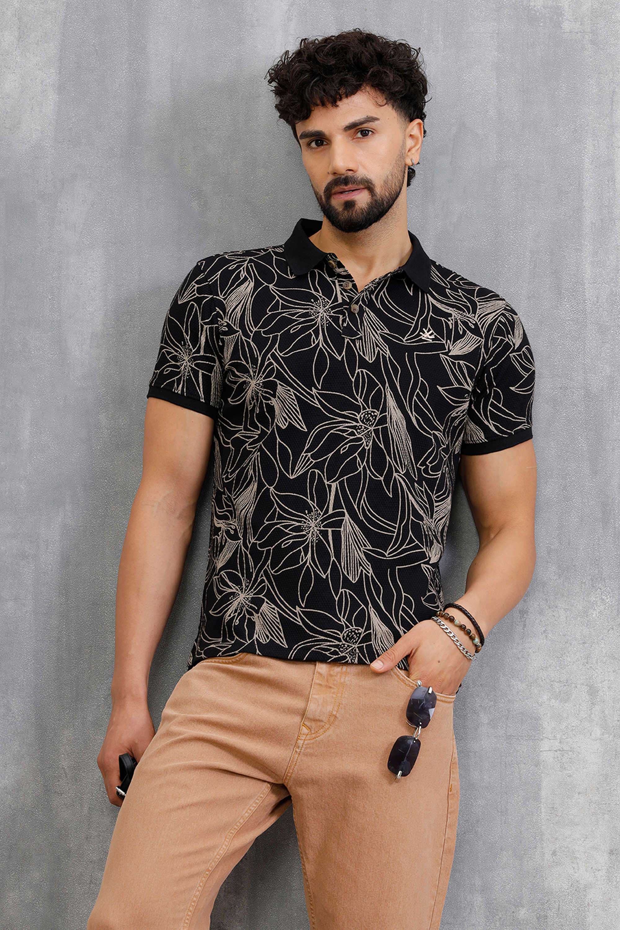 Printed-Cotton-Polo-Men-s-T-Shirt