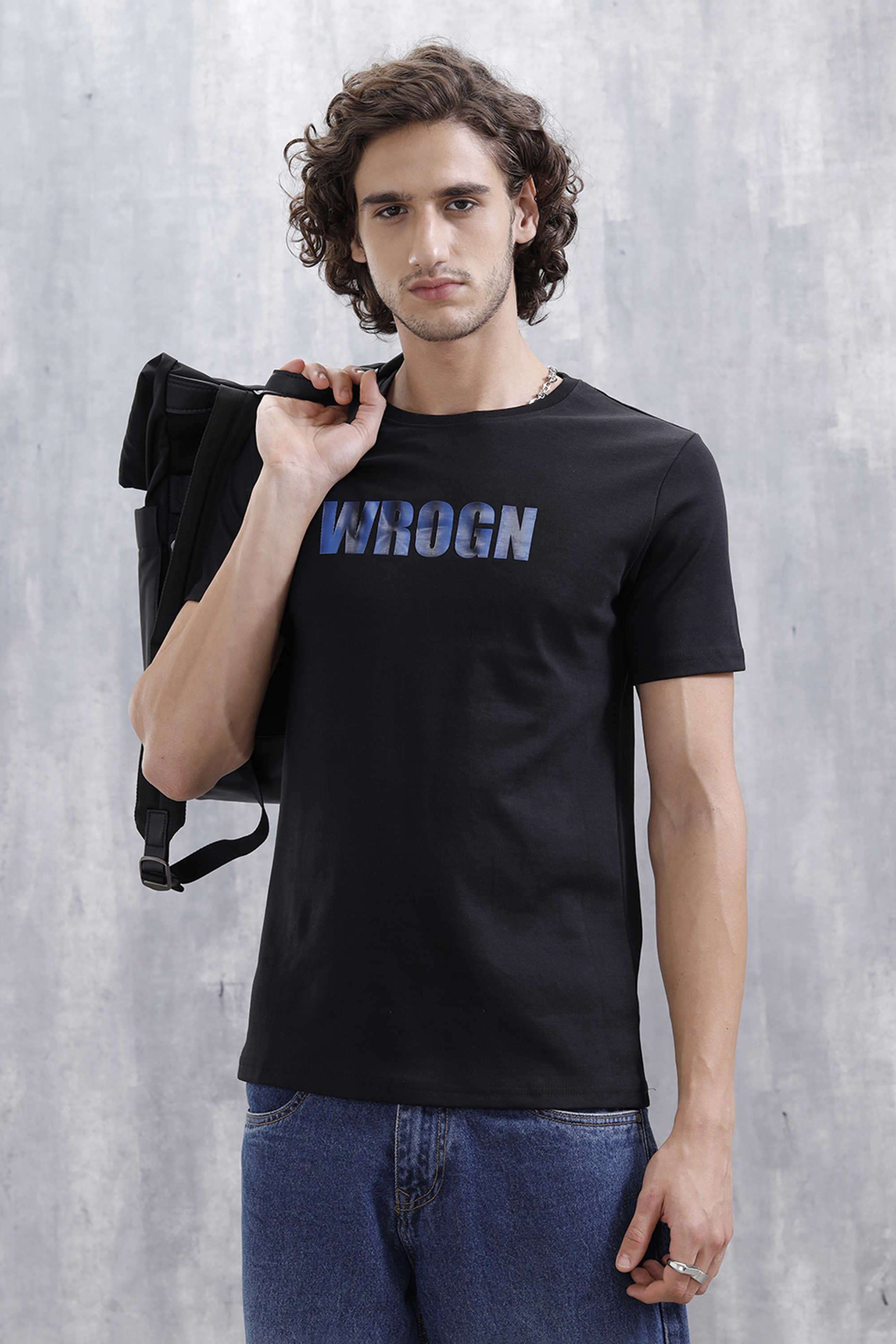 Solid-Cotton-Round-Neck-Men-s-T-Shirt
