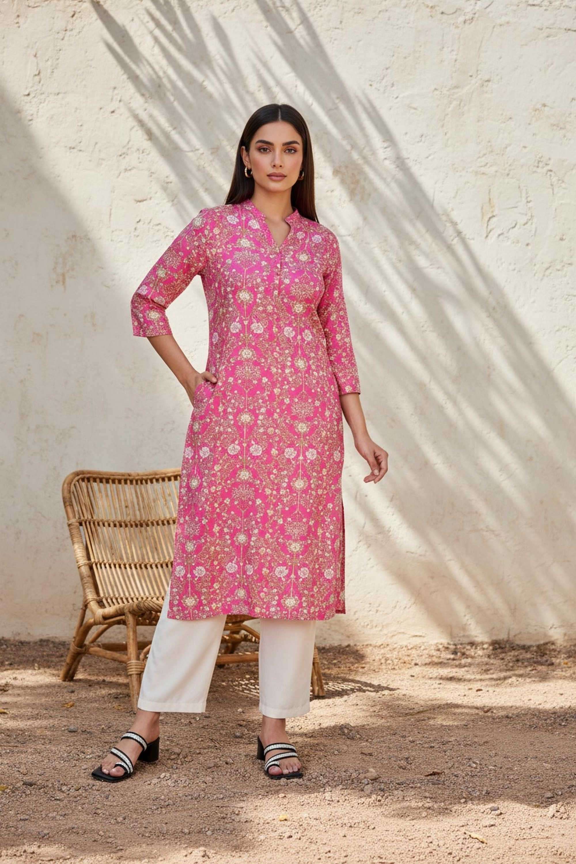 Textured-Viscose-Women-s-Festive-Wear-Kurta
