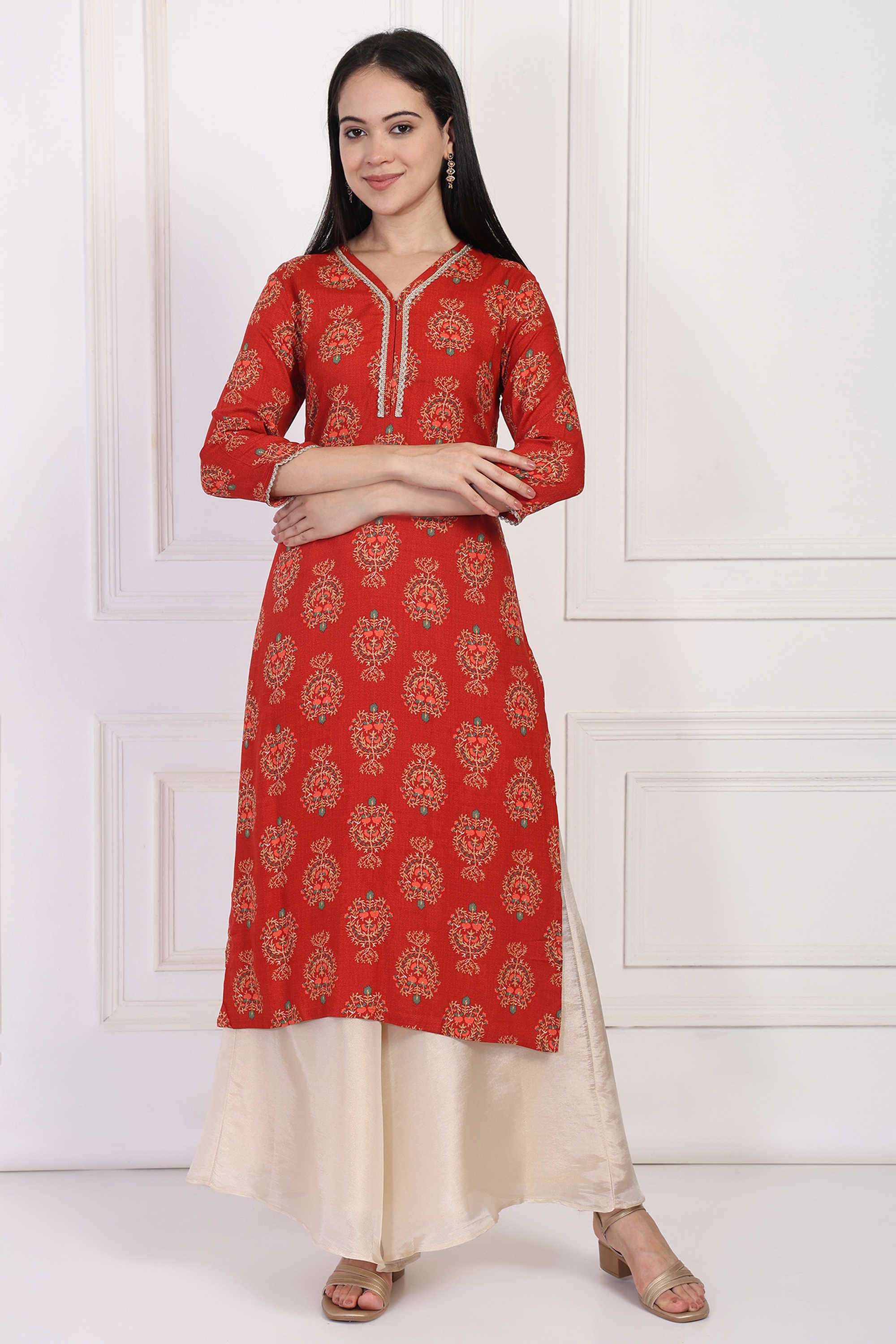 Textured-Viscose-Women-s-Festive-Wear-Kurta
