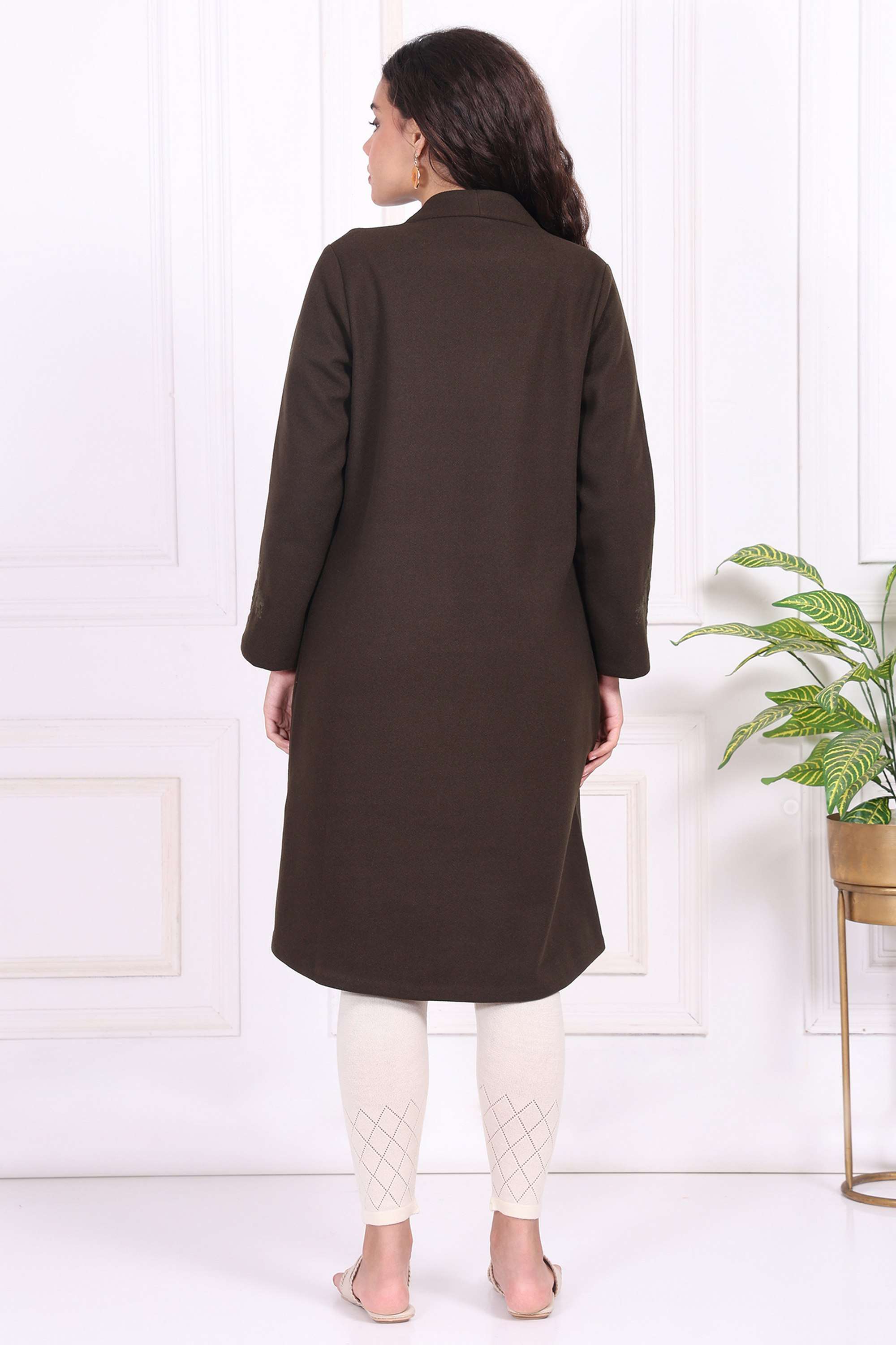 Textured-Polyester-Women-s-Coat