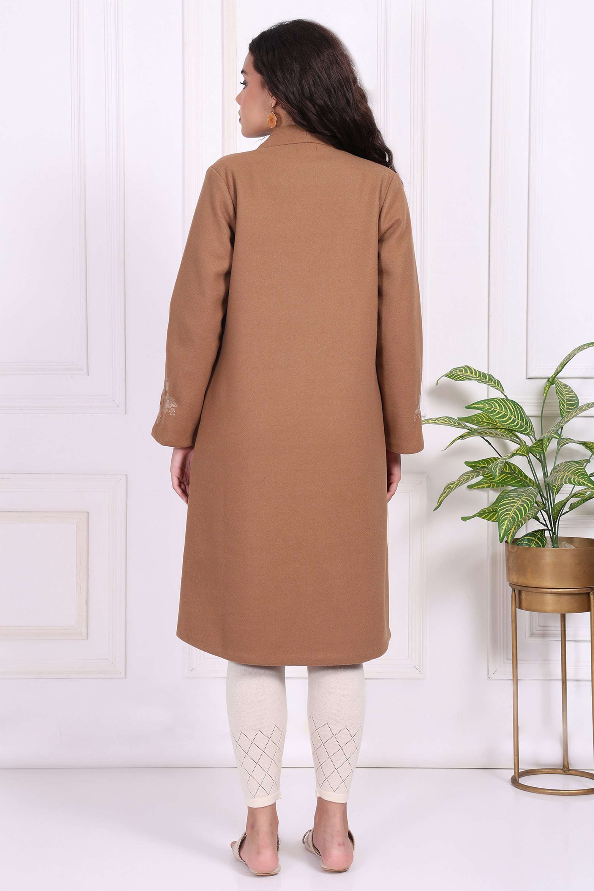 Textured-Polyester-Women-s-Coat