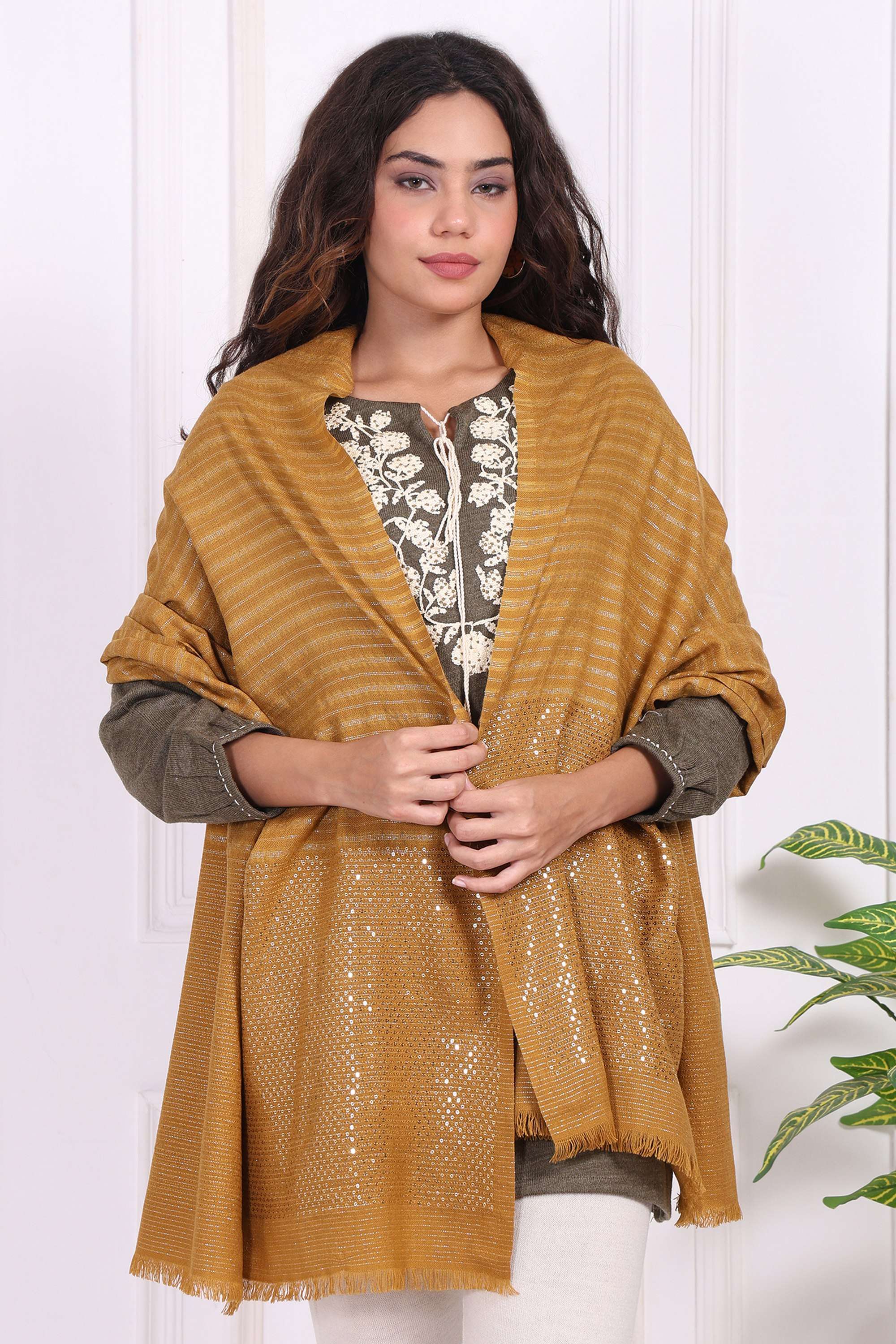 Stripes-Acrylic-Women-s-Shawl