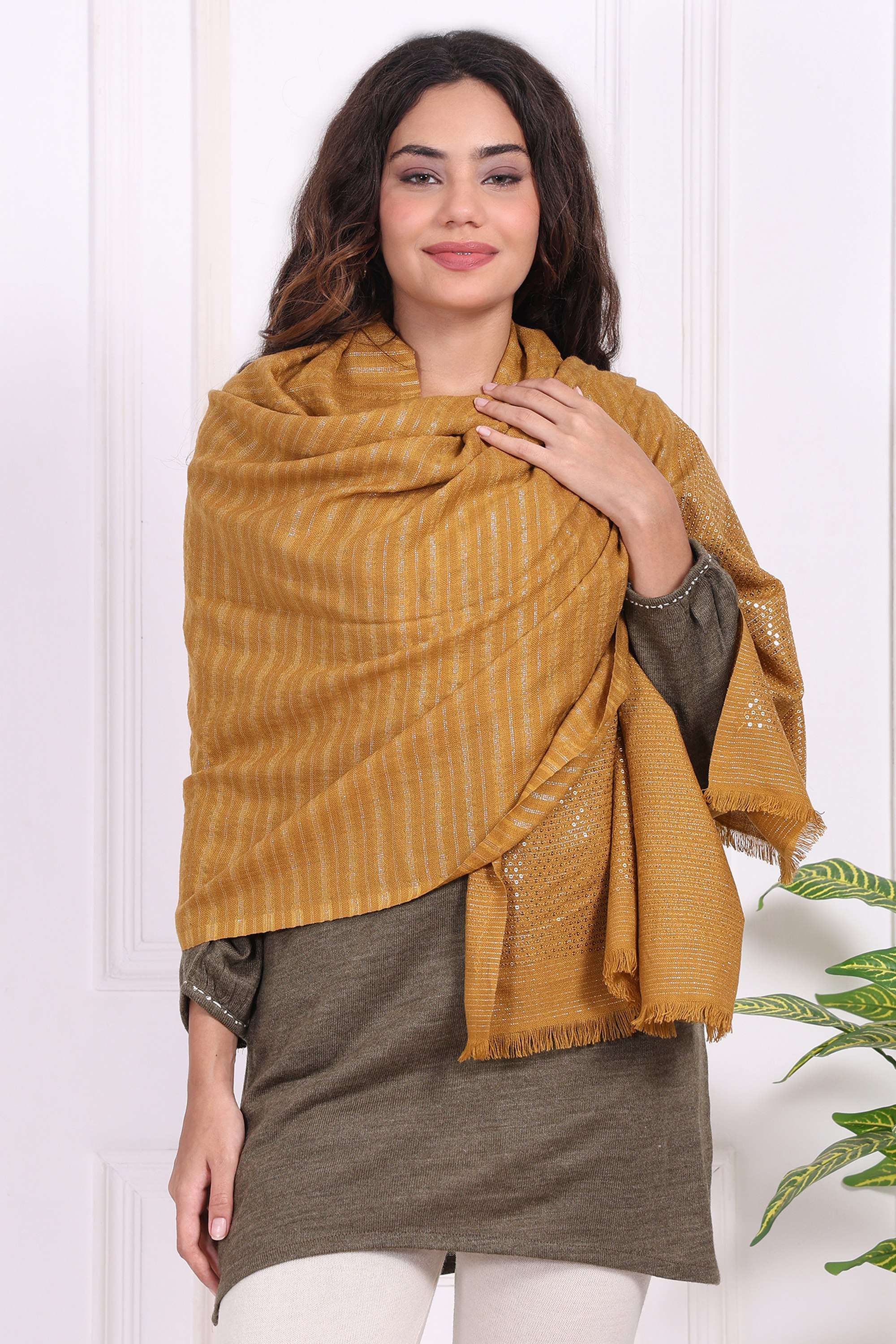 Stripes-Acrylic-Women-s-Shawl