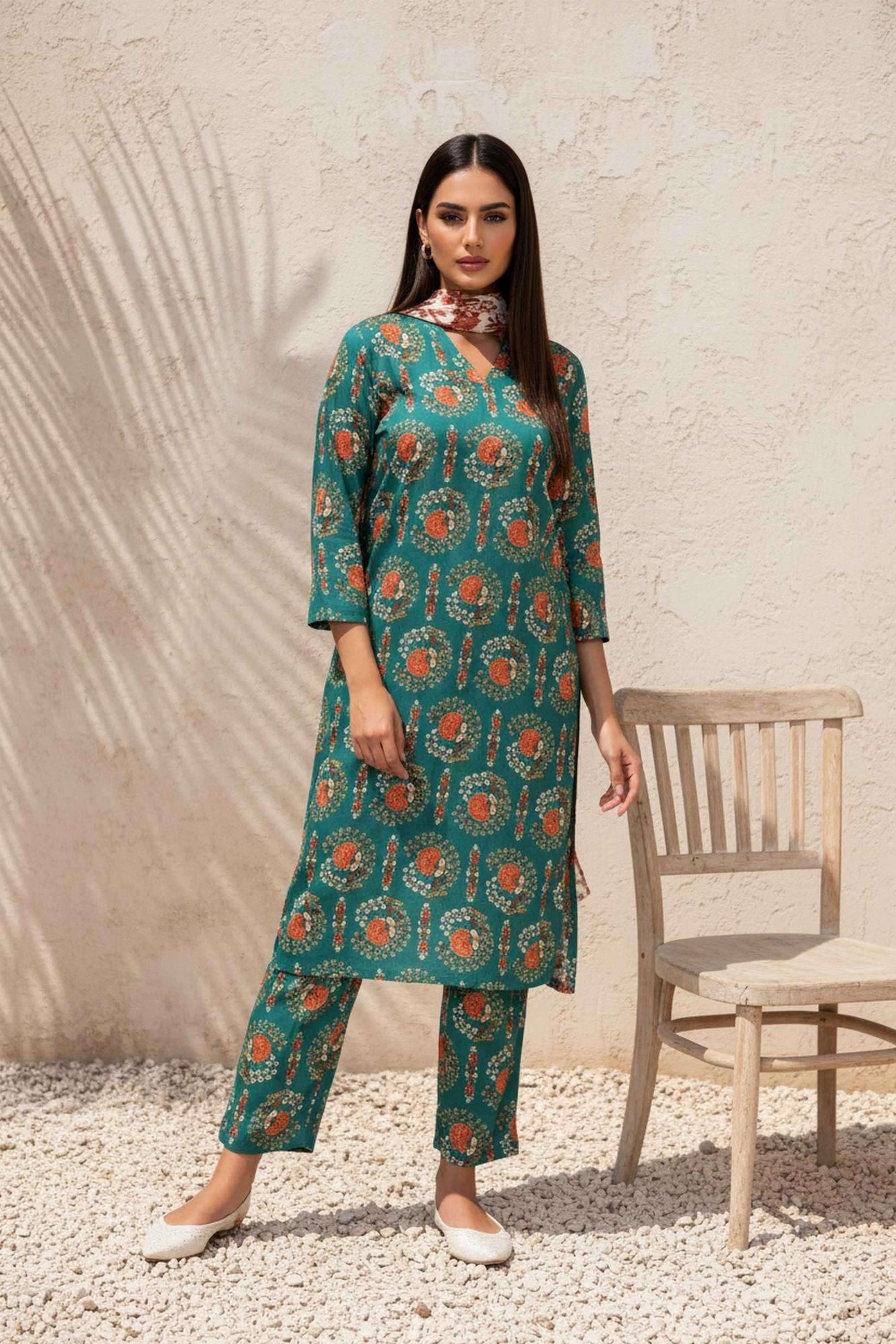 Textured-Viscose-Women-s-Festive-Wear-Kurta-Set