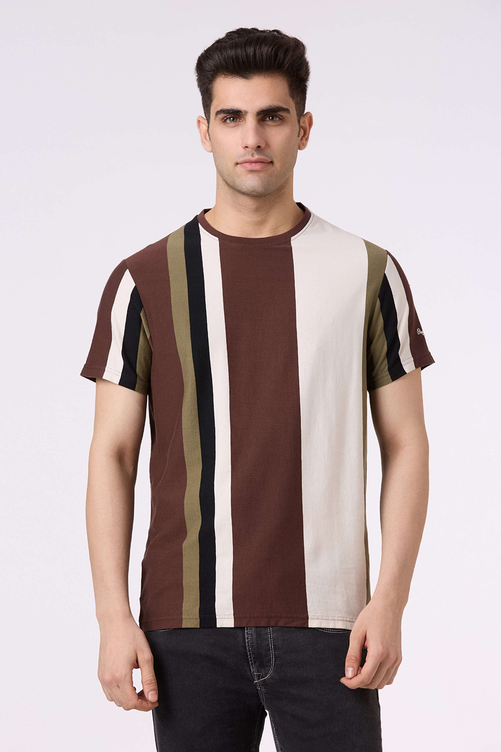 Stripes-Cotton-Round-Neck-Men-s-T-Shirt