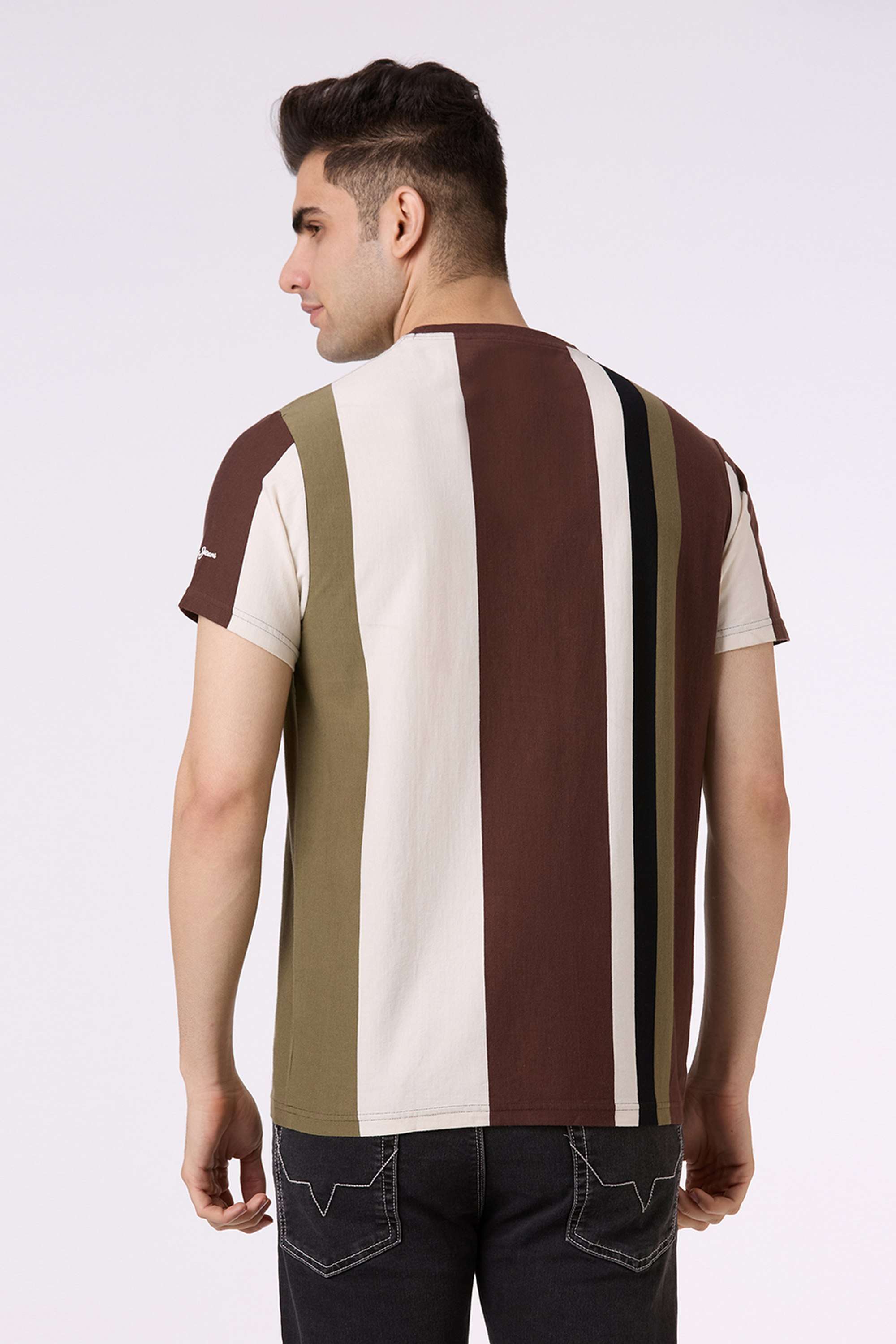 Stripes-Cotton-Round-Neck-Men-s-T-Shirt