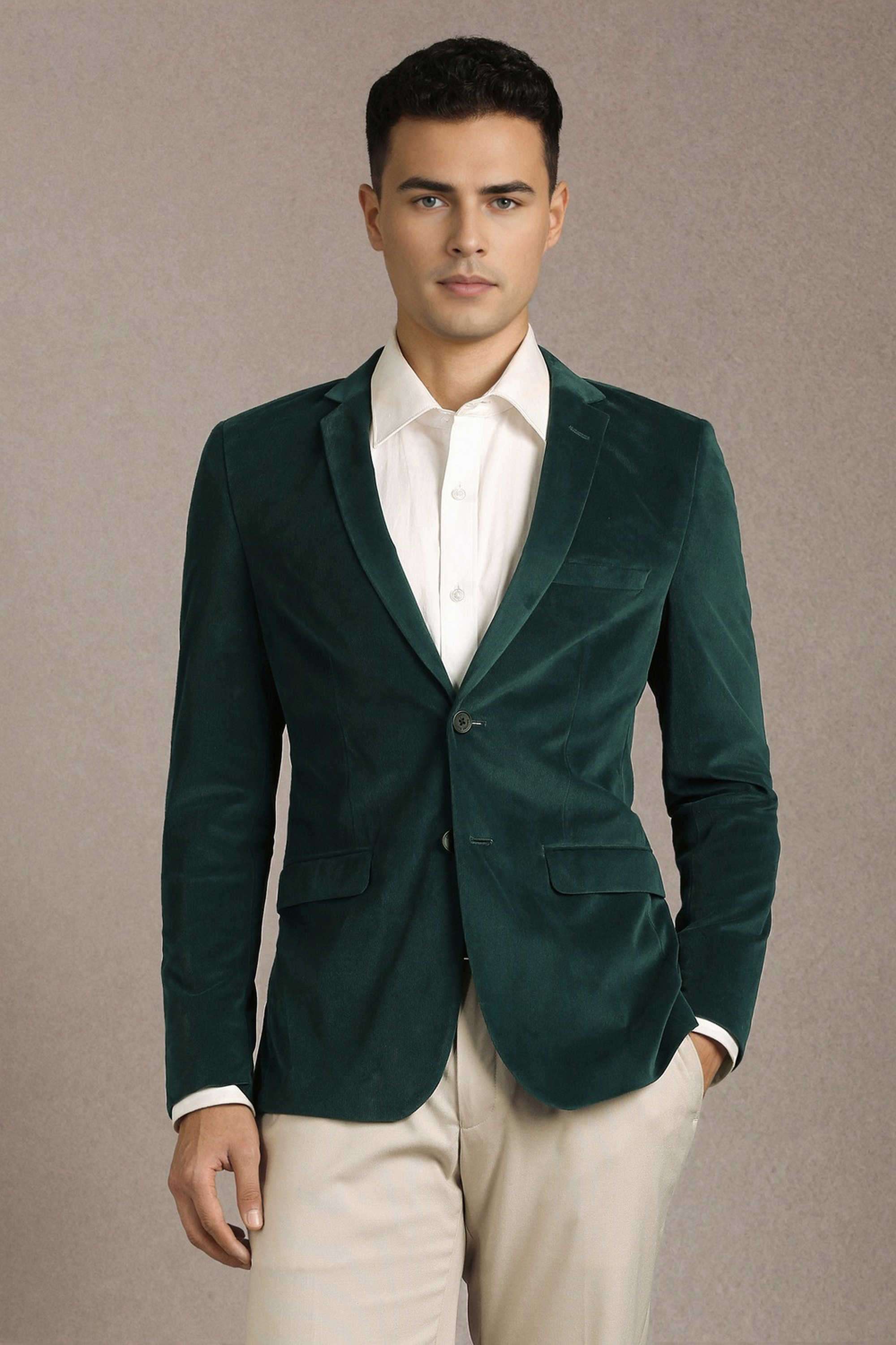 Textured-Polyester-Super-Slim-Fit-Men-s-Formal-Blazer