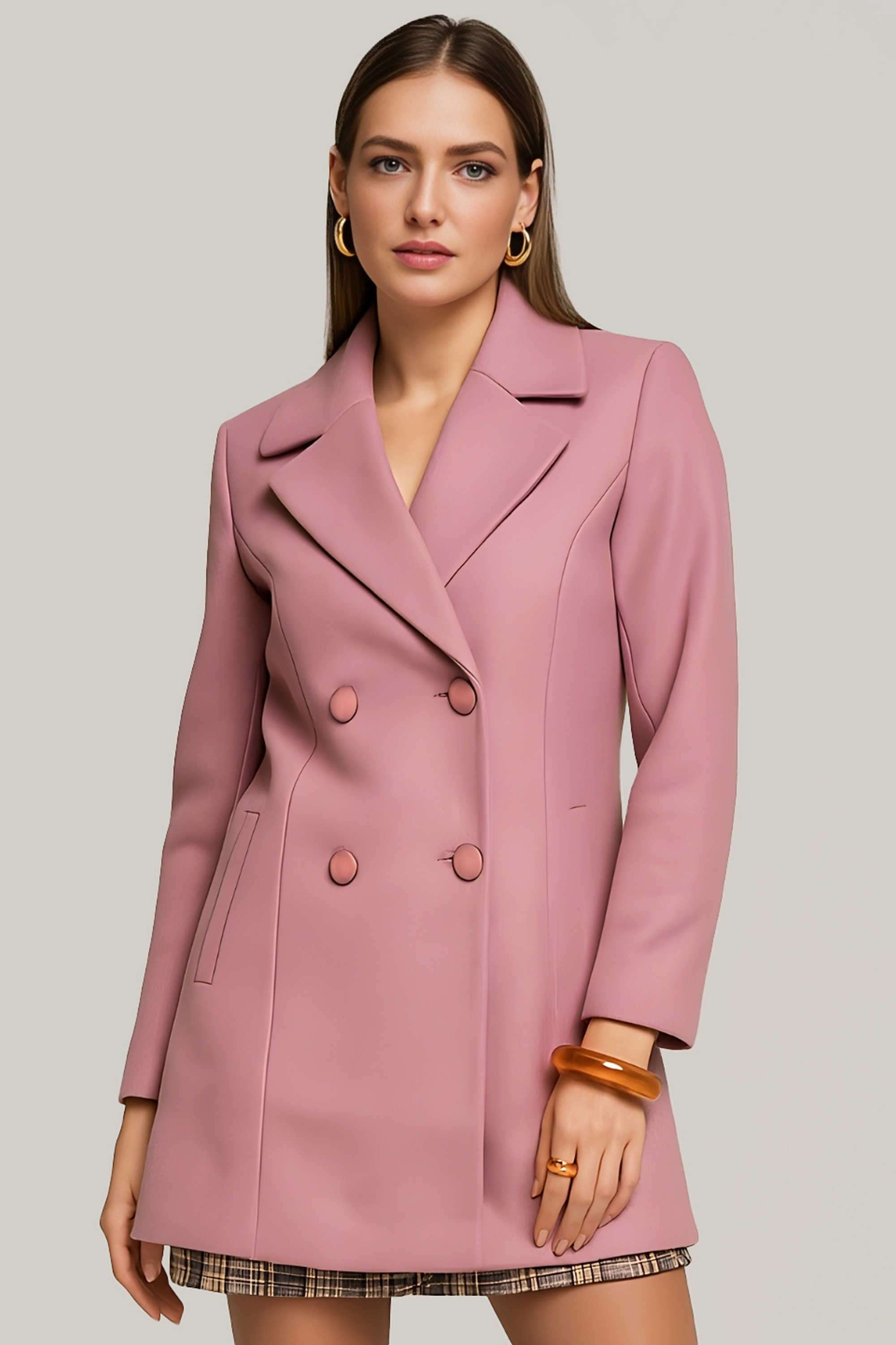 Solid-Collared-Polyester-Women-s-Winter-Wear-Jacket