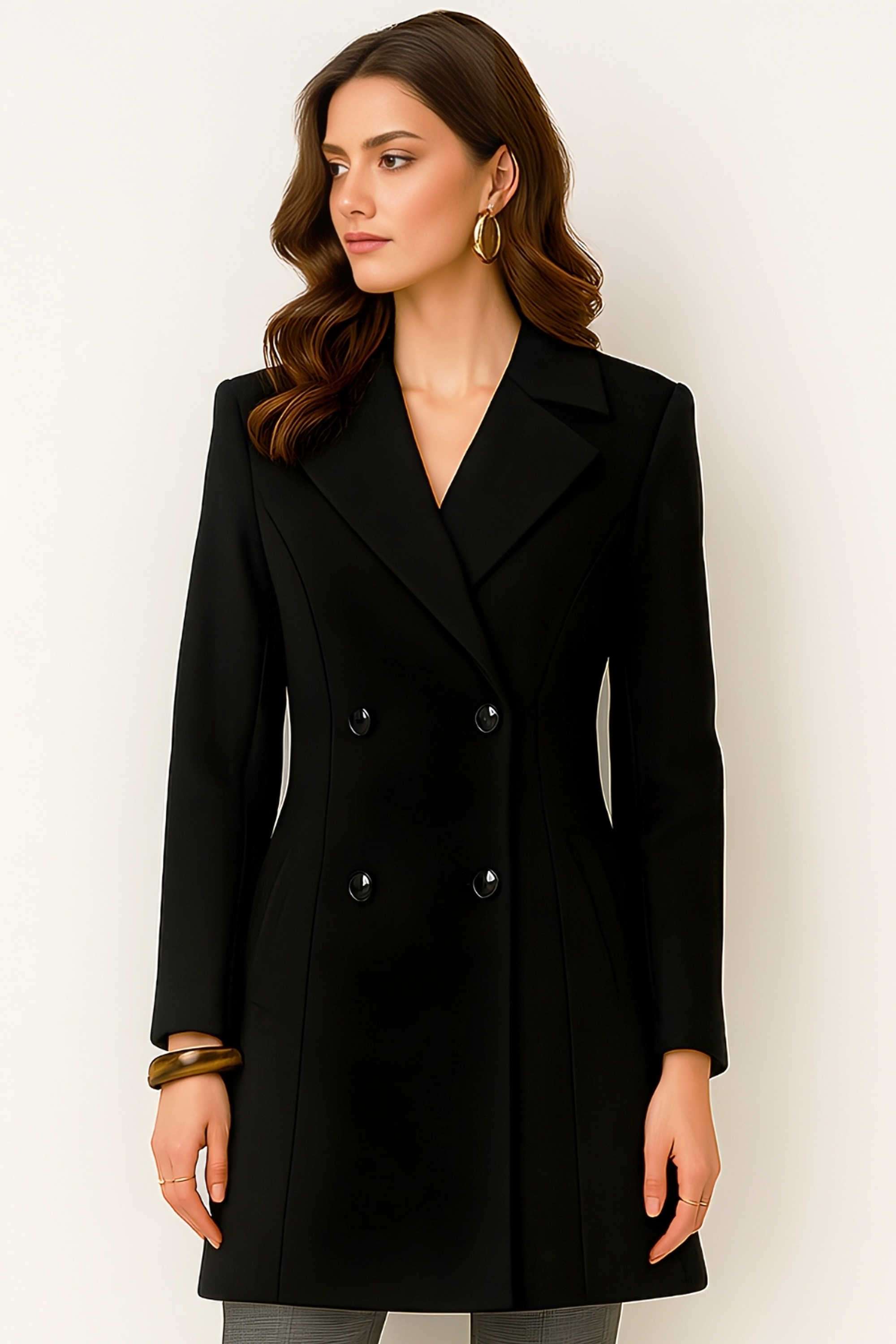 Solid-Collared-Polyester-Women-s-Winter-Wear-Jacket