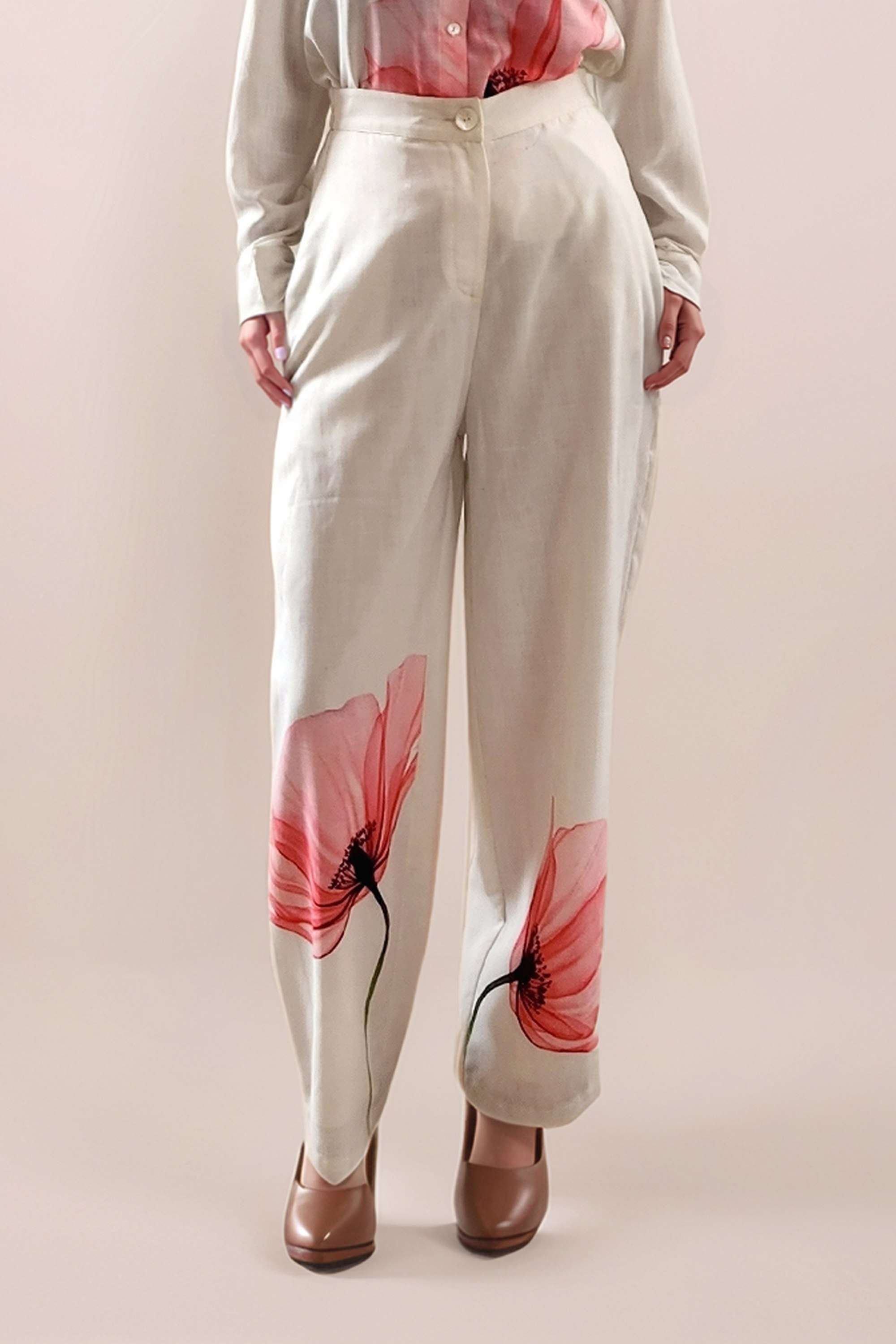 Printed-Relaxed-Fit-Rayon-Women-s-Casual-Wear-Trousers
