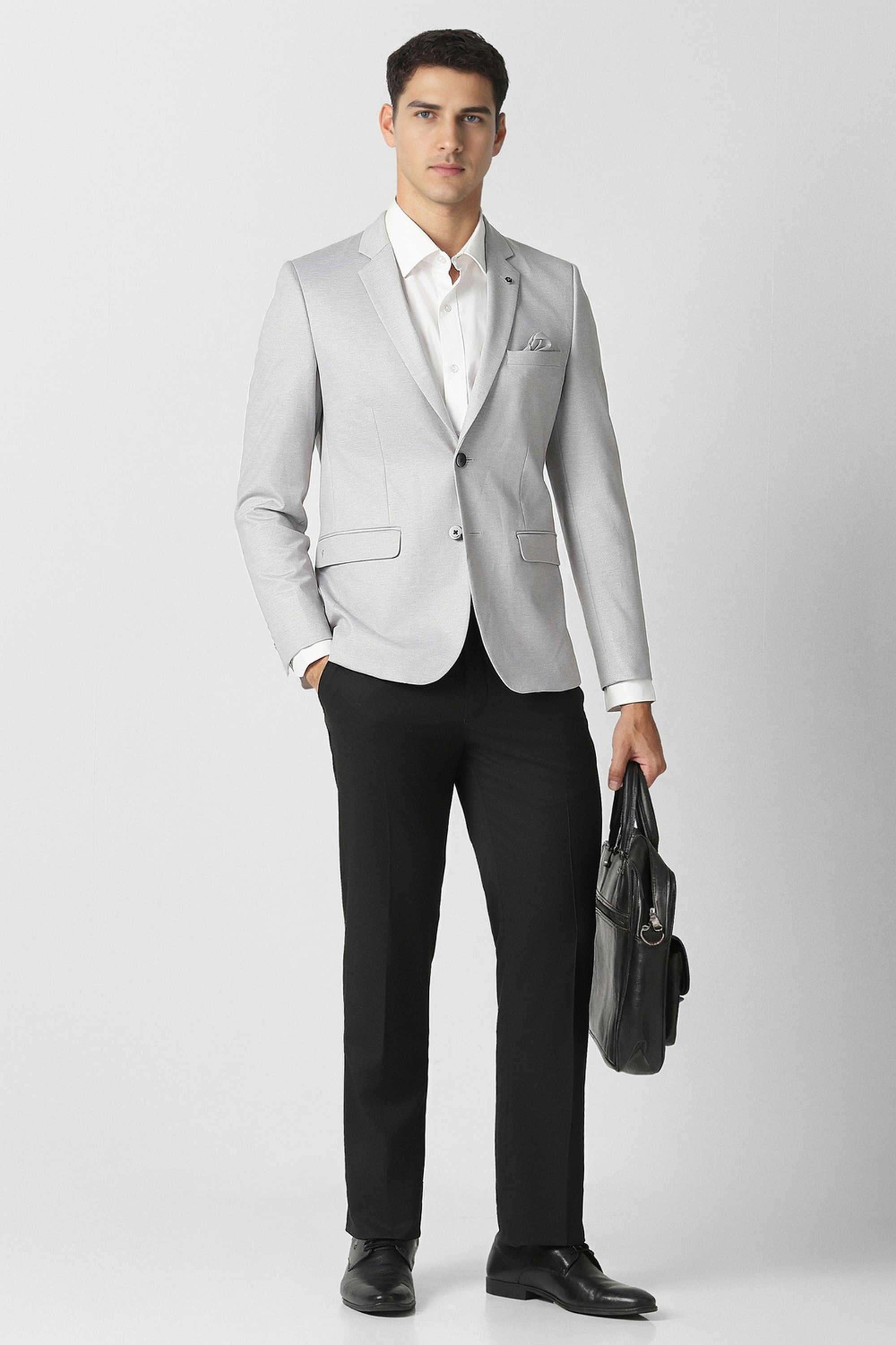 Printed-Blended-Fabric-Super-Slim-Fit-Men-s-Blazer