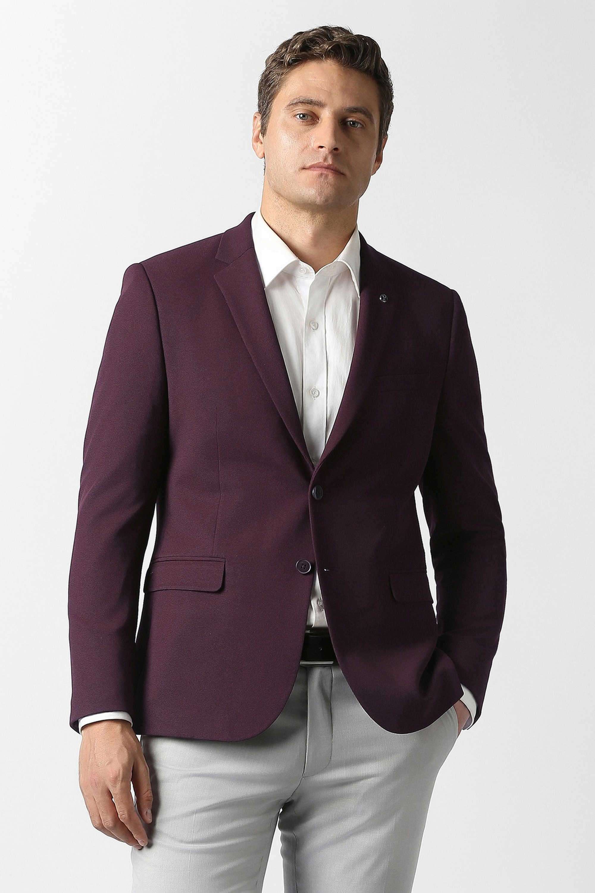 Textured-Blended-Fabric-Super-Slim-Fit-Men-Formal-Wear-Blazer