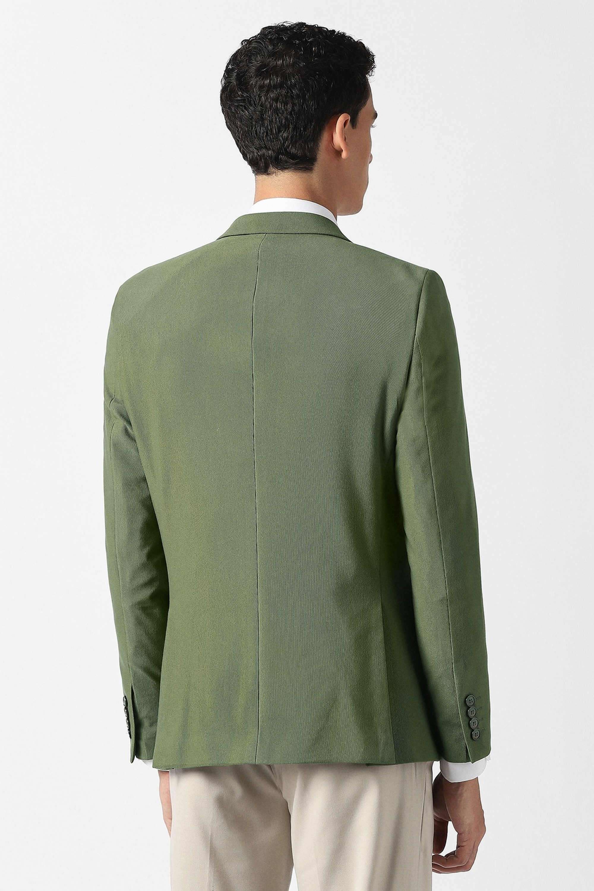 Textured-Polyester-Blend-Super-Slim-Fit-Men-s-Formal-Blazer