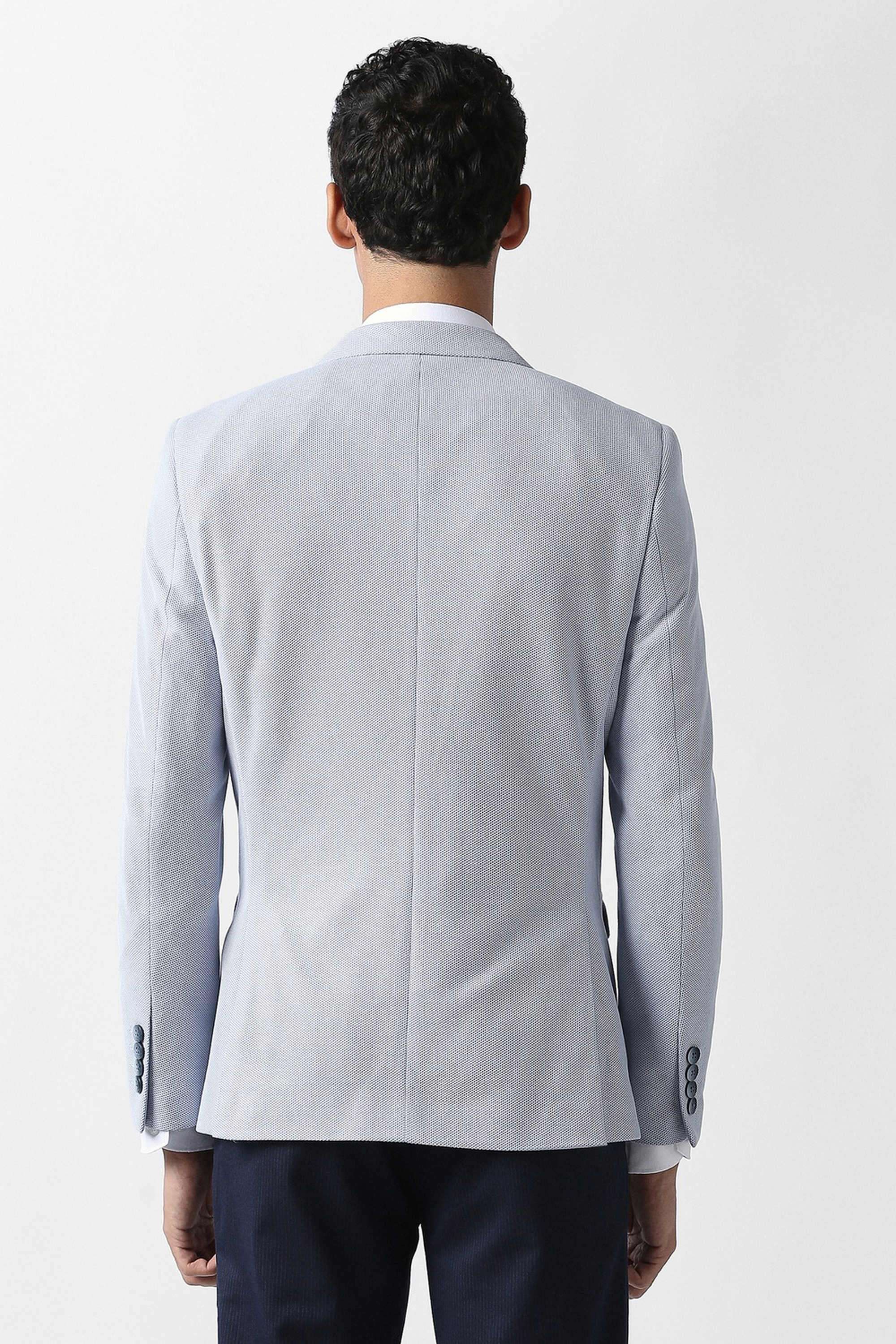 Textured-Polyester-Blend-Super-Slim-Fit-Men-s-Formal-Blazer