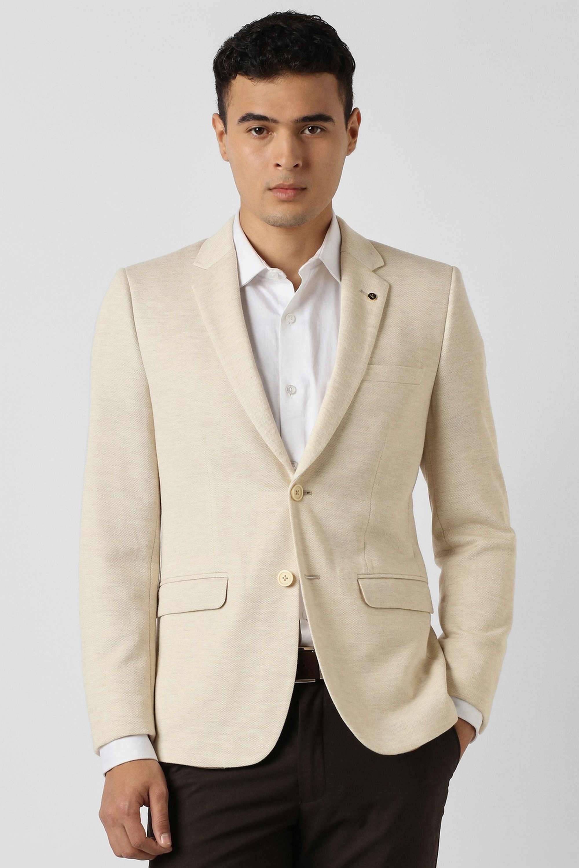 Textured-Polyester-Blend-Super-Slim-Fit-Men-s-Formal-Blazer