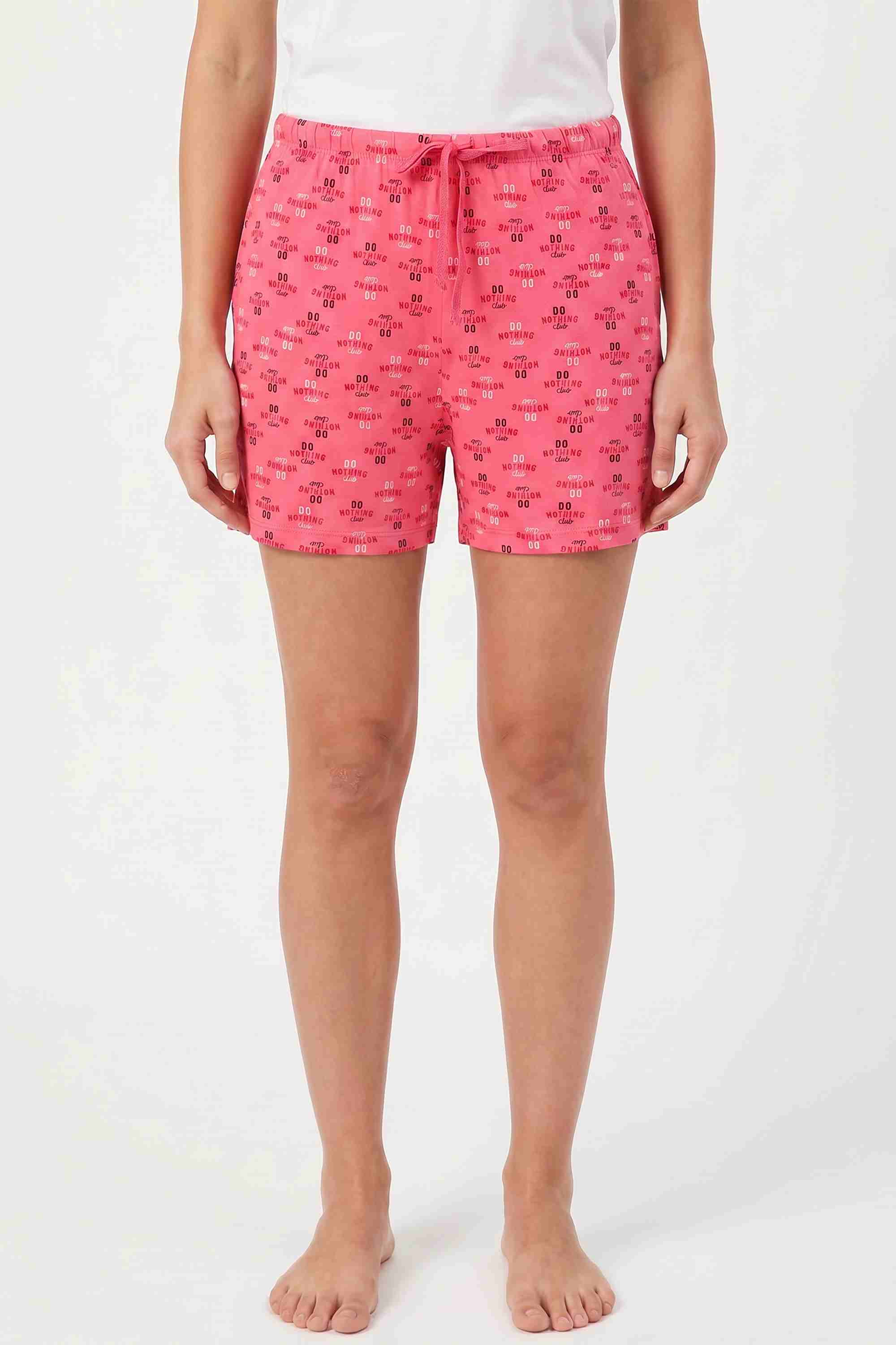 insense Regular Fit Mid Thigh Cotton Women's Casual Wear Shorts-picture-36