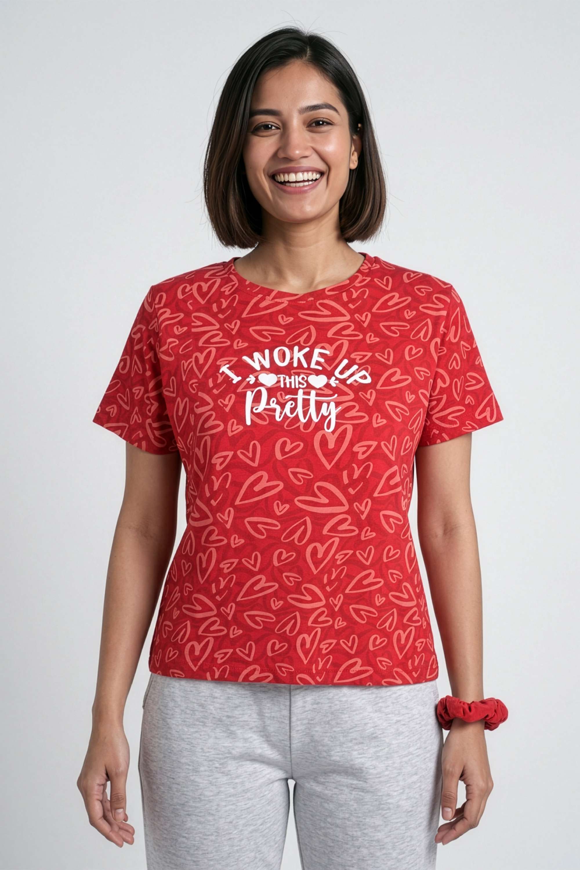 insense Printed Cotton Round Neck Women T-Shirt-picture-29