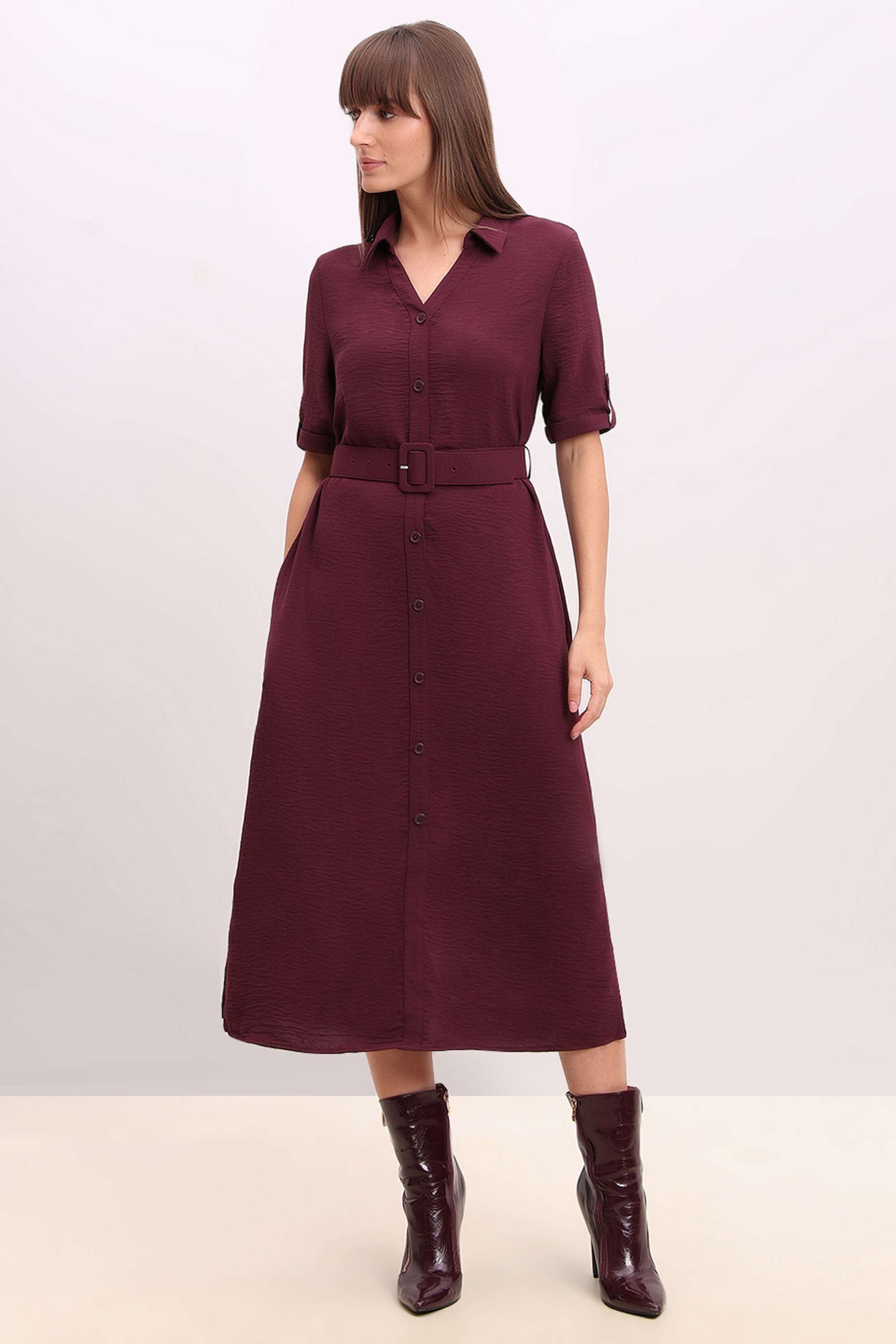 vero moda Solid Blended Fabric Regular Fit Women's Dress-picture-13