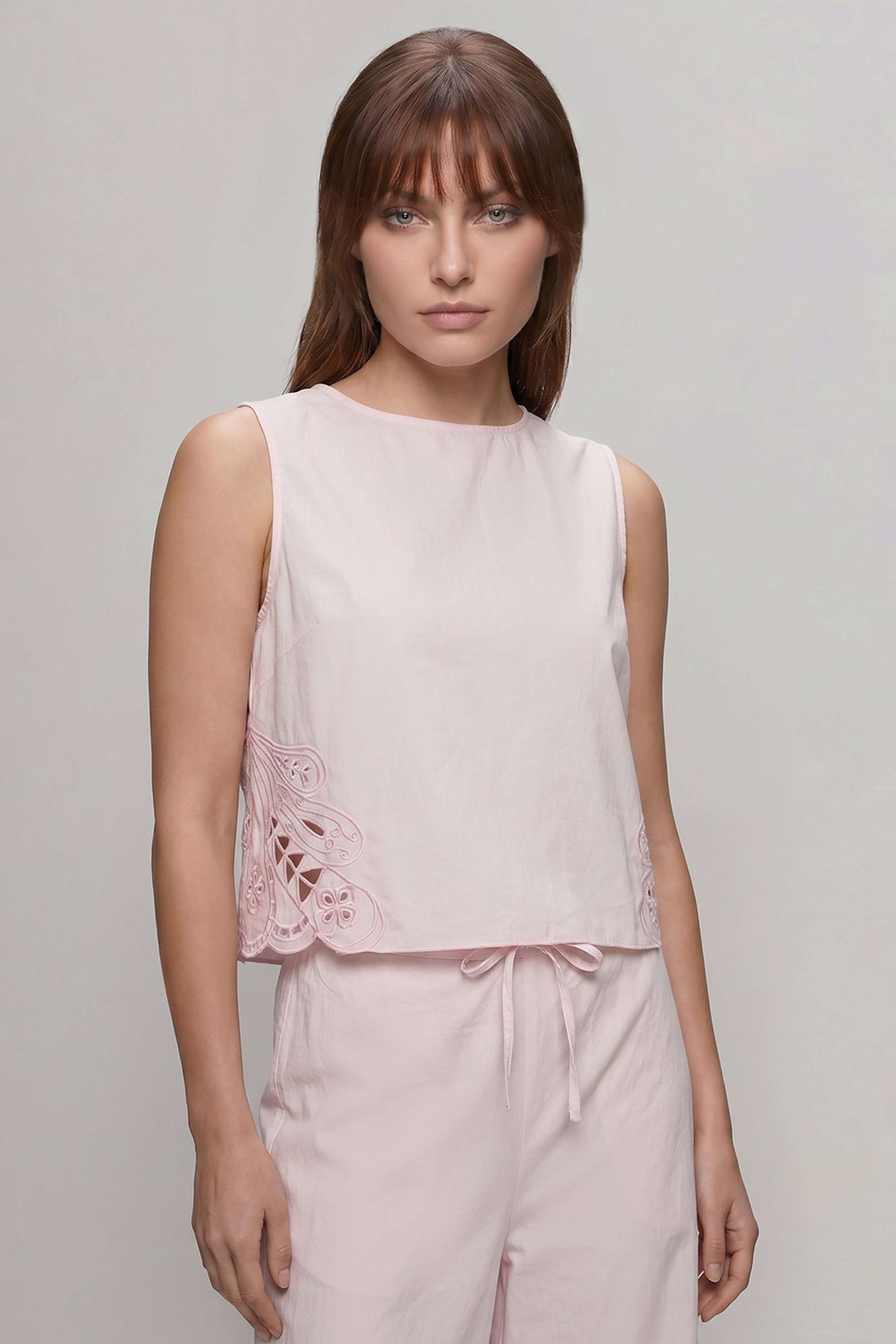 vero moda Solid Blended Fabric Regular Fit Women's Top-picture-39