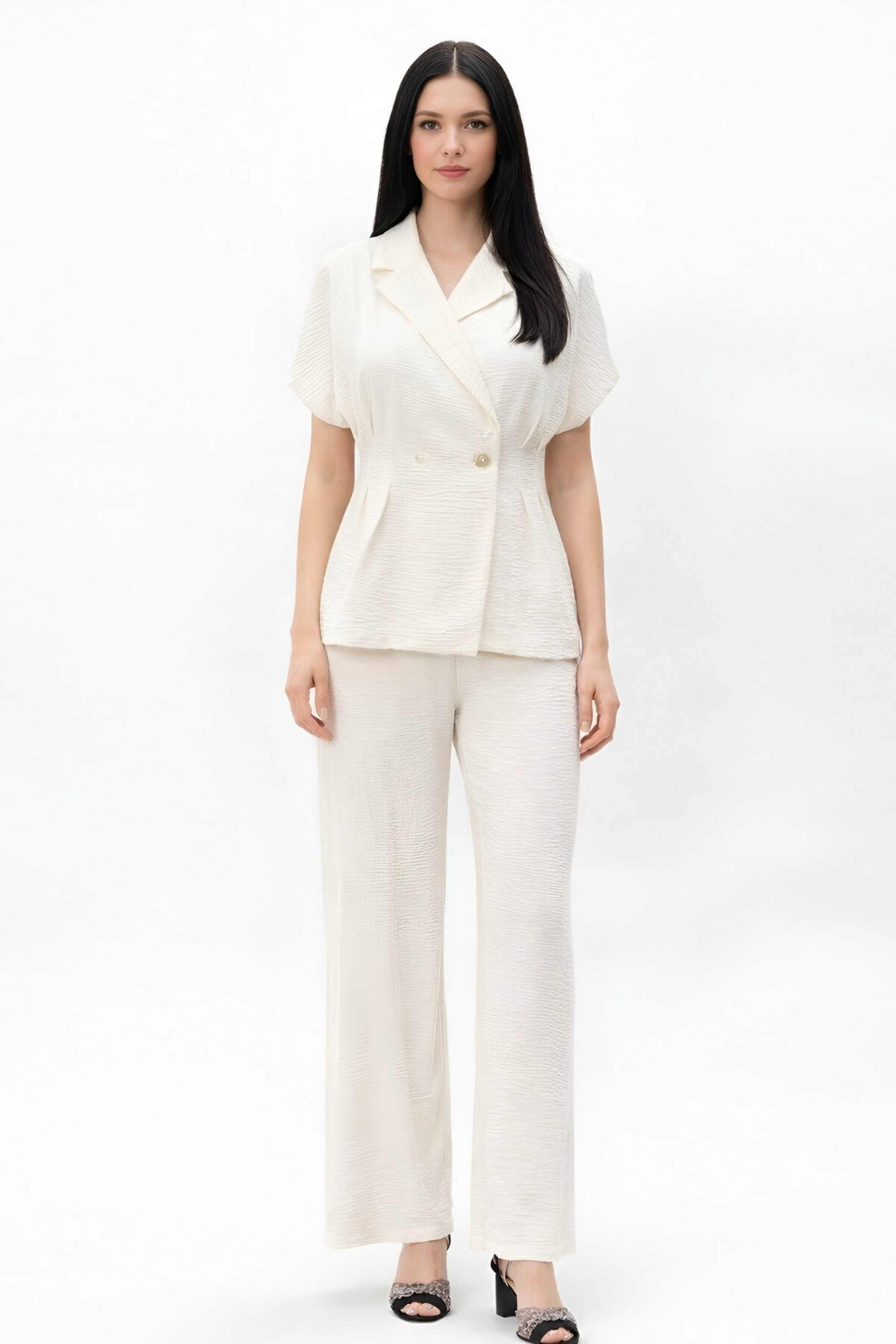 zink london Solid Polyester Regular Fit Women's Top-picture-15