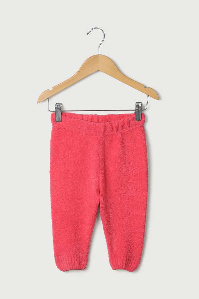 Solid-Acrylic-Regular-Fit-Infant-Girls-Pants
