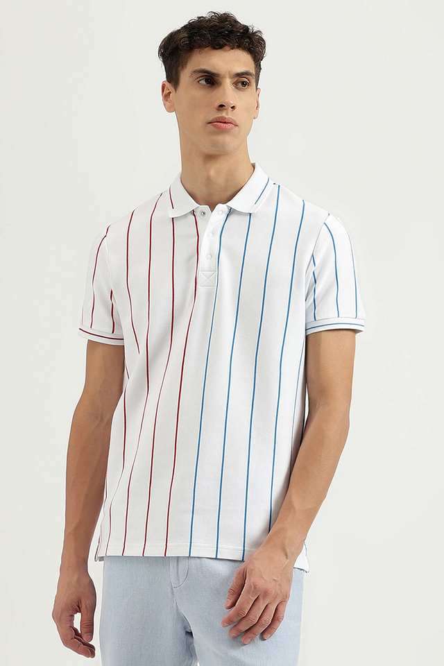 Stripes-Cotton-Polo-Men-s-T-Shirt