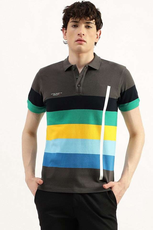 Stripes-Cotton-Polo-Men-s-T-Shirt