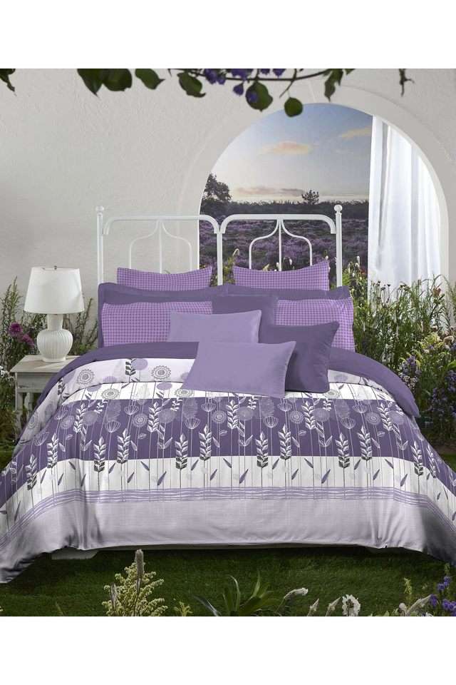 Aroma-Printed-144-TC-Cotton-Double-Bedsheet-&-2-Pillow-Covers