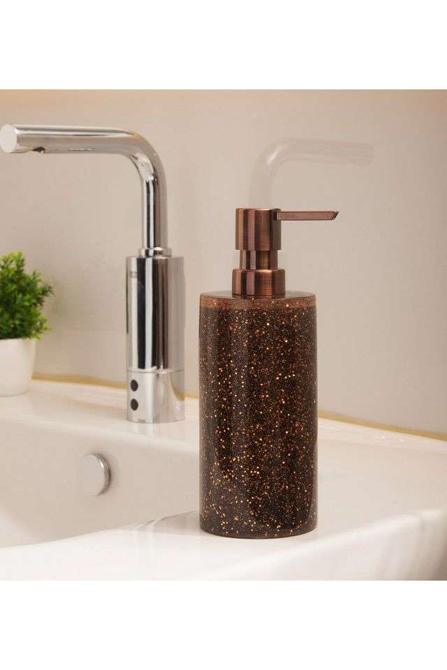Polyresin-Soap-Dispenser-for-Bathroom-&-Kitchen -Copper