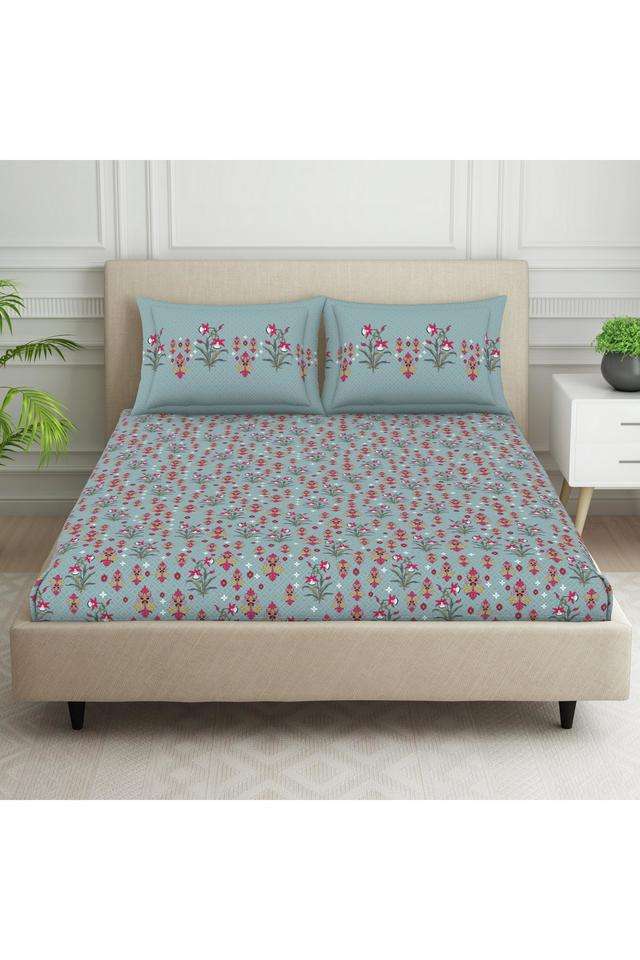 Ornate-Skin-Safe-132-TC-Cotton-Double-Bedsheets