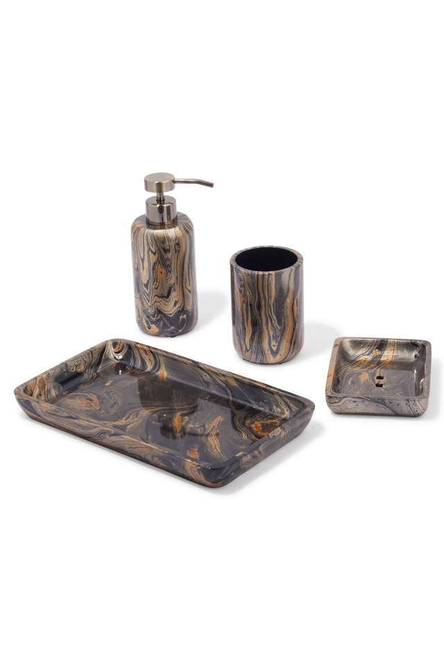 4Pcs-Bathroom-Set-Polyresin-Bath-Set-Multi