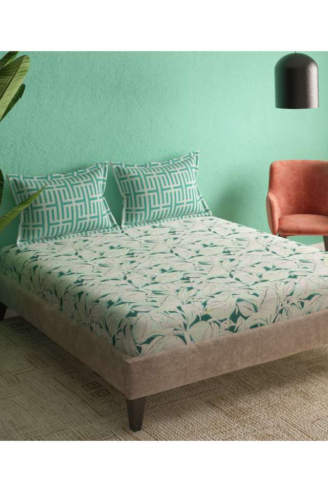 Cadence-Cotton-1-Double-Bedsheet-With-2-Pillow-Covers